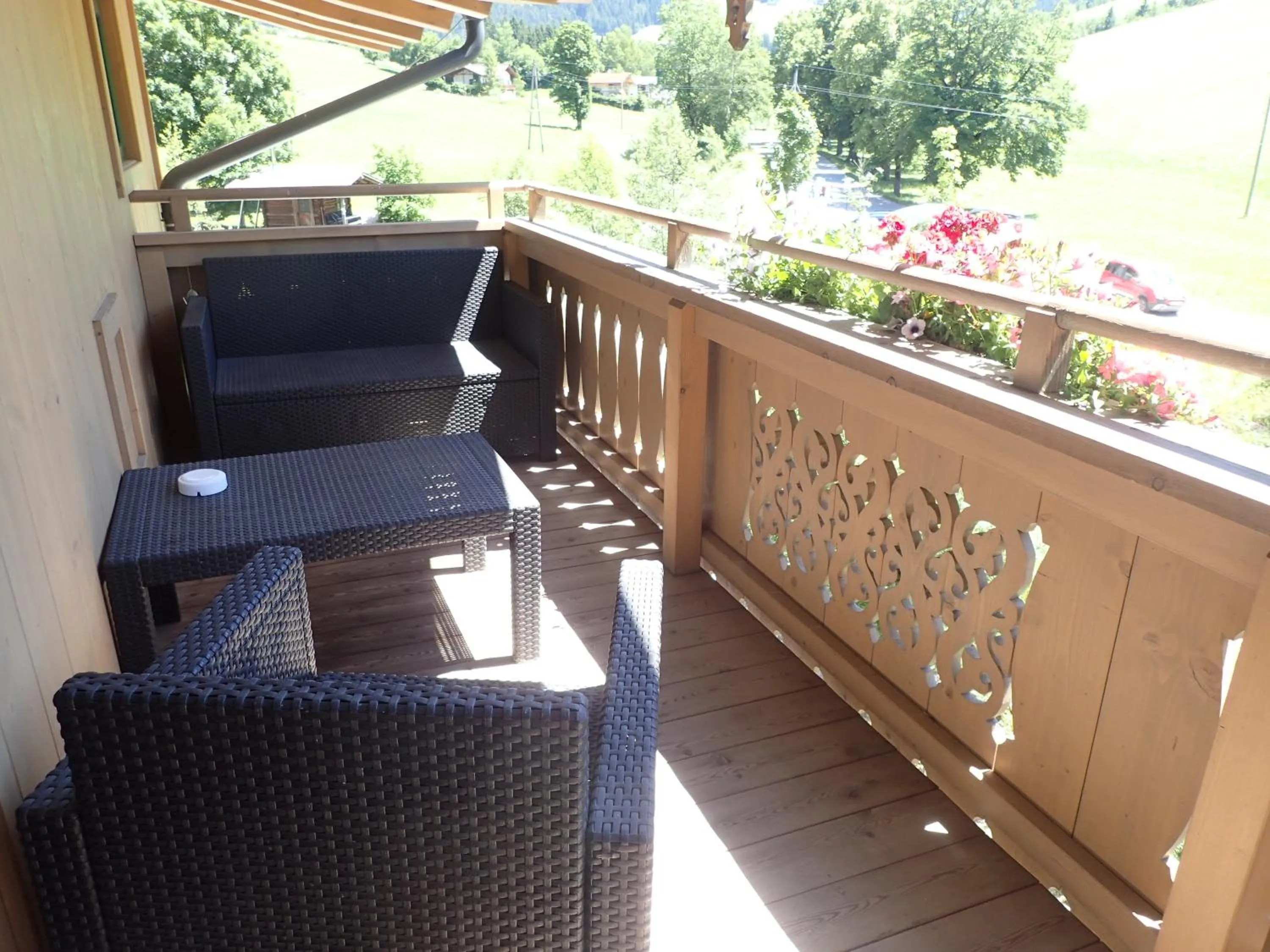 Balcony/Terrace in Hotel Sonnenlicht Maria Alm