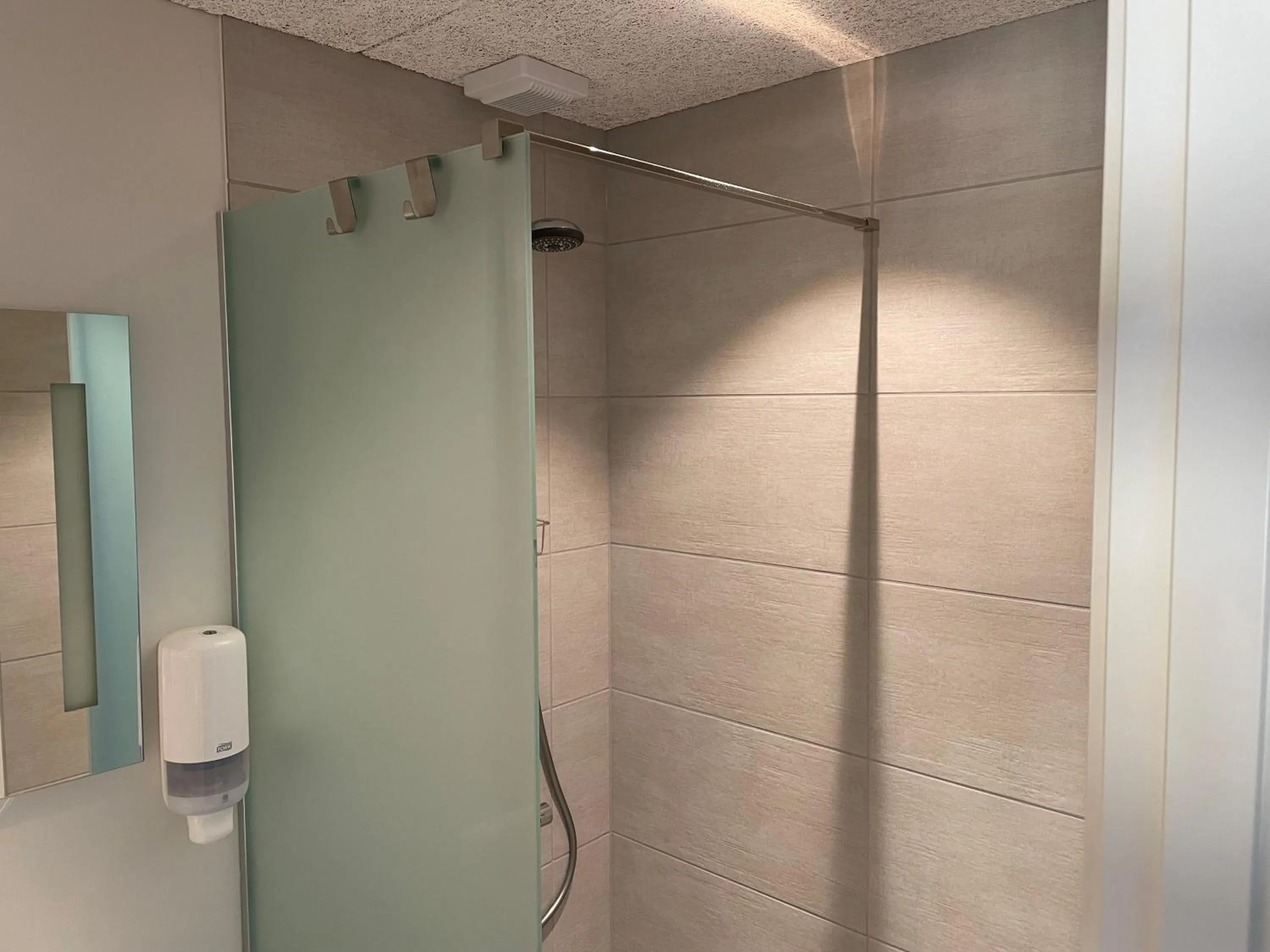 Shower in Blommenslyst Kro