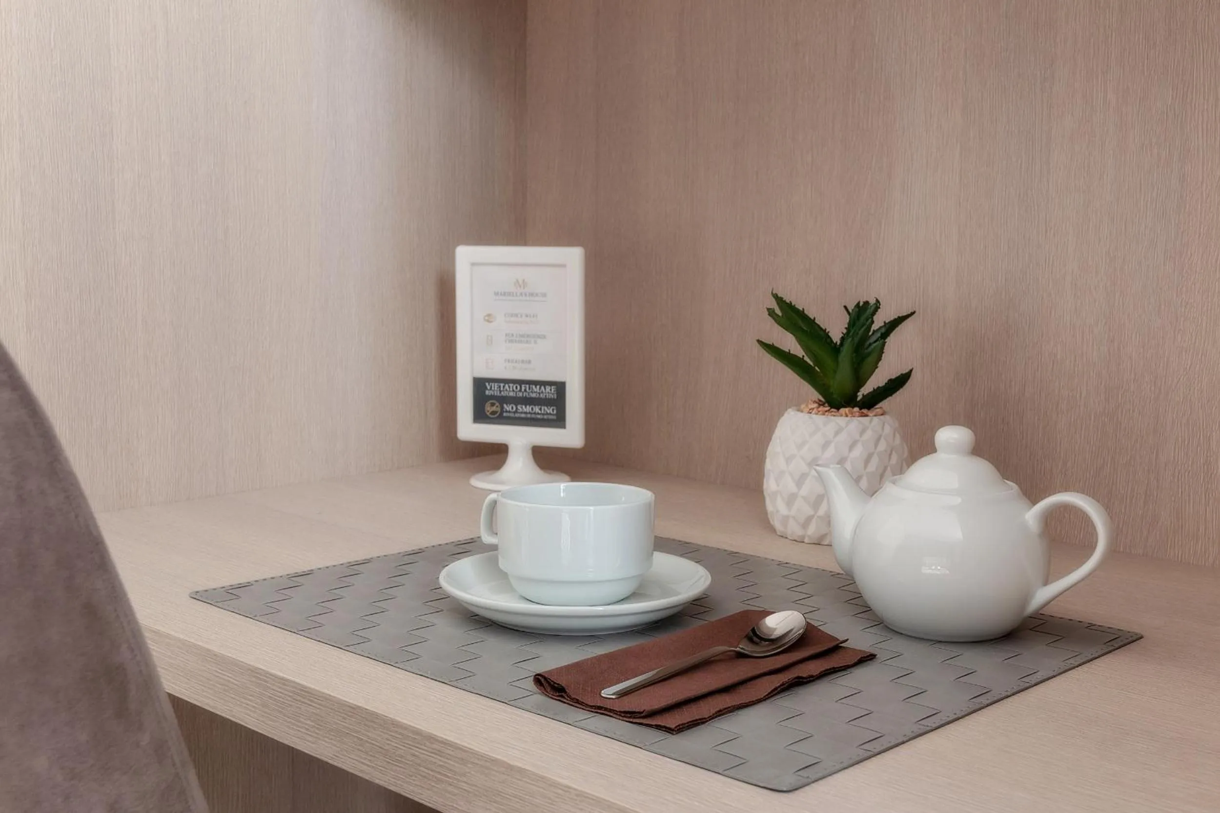 Decorative detail in B&B Mariella's House