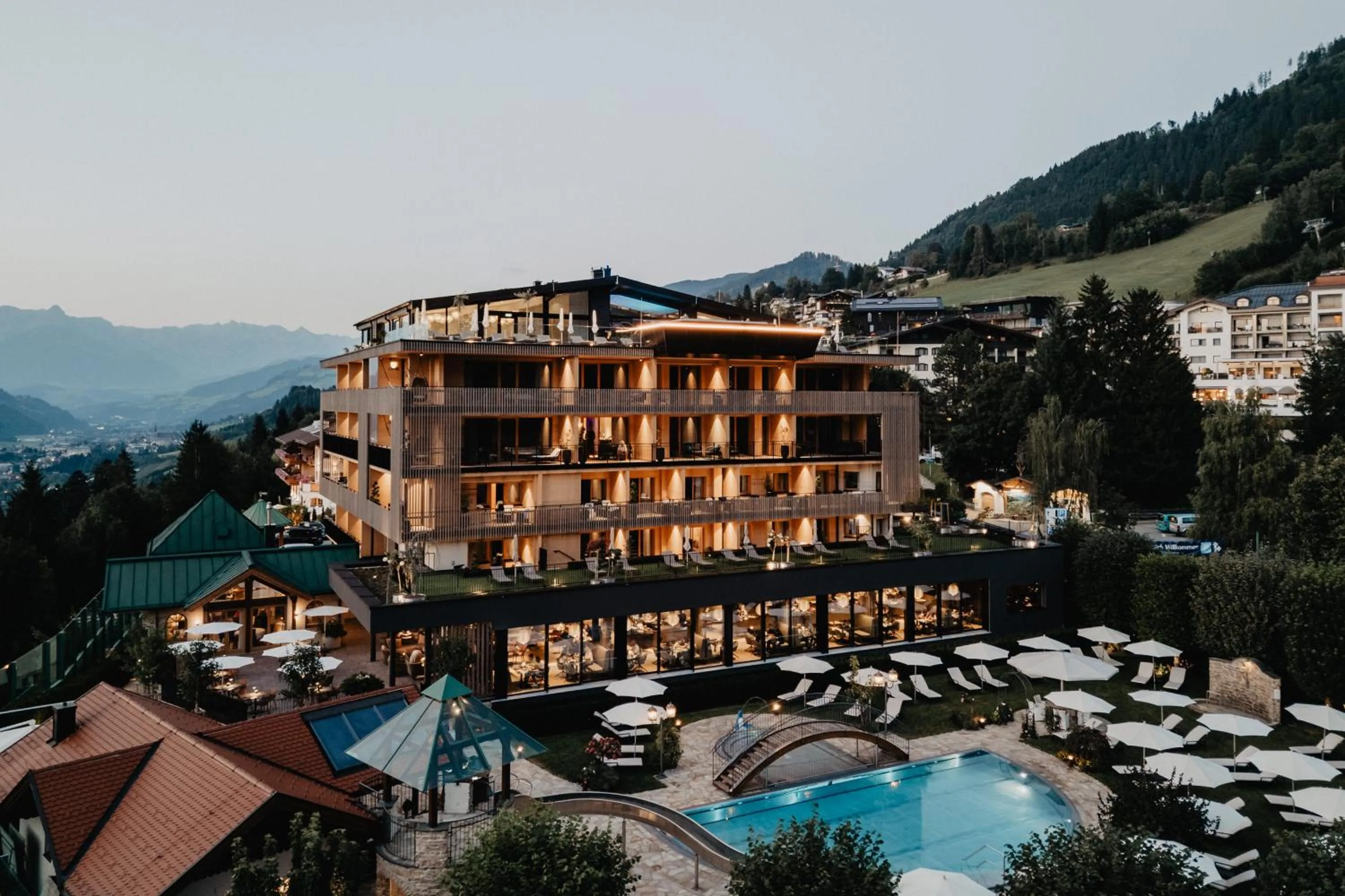 Property building in Hotel Berghof - St Johann in Salzburg