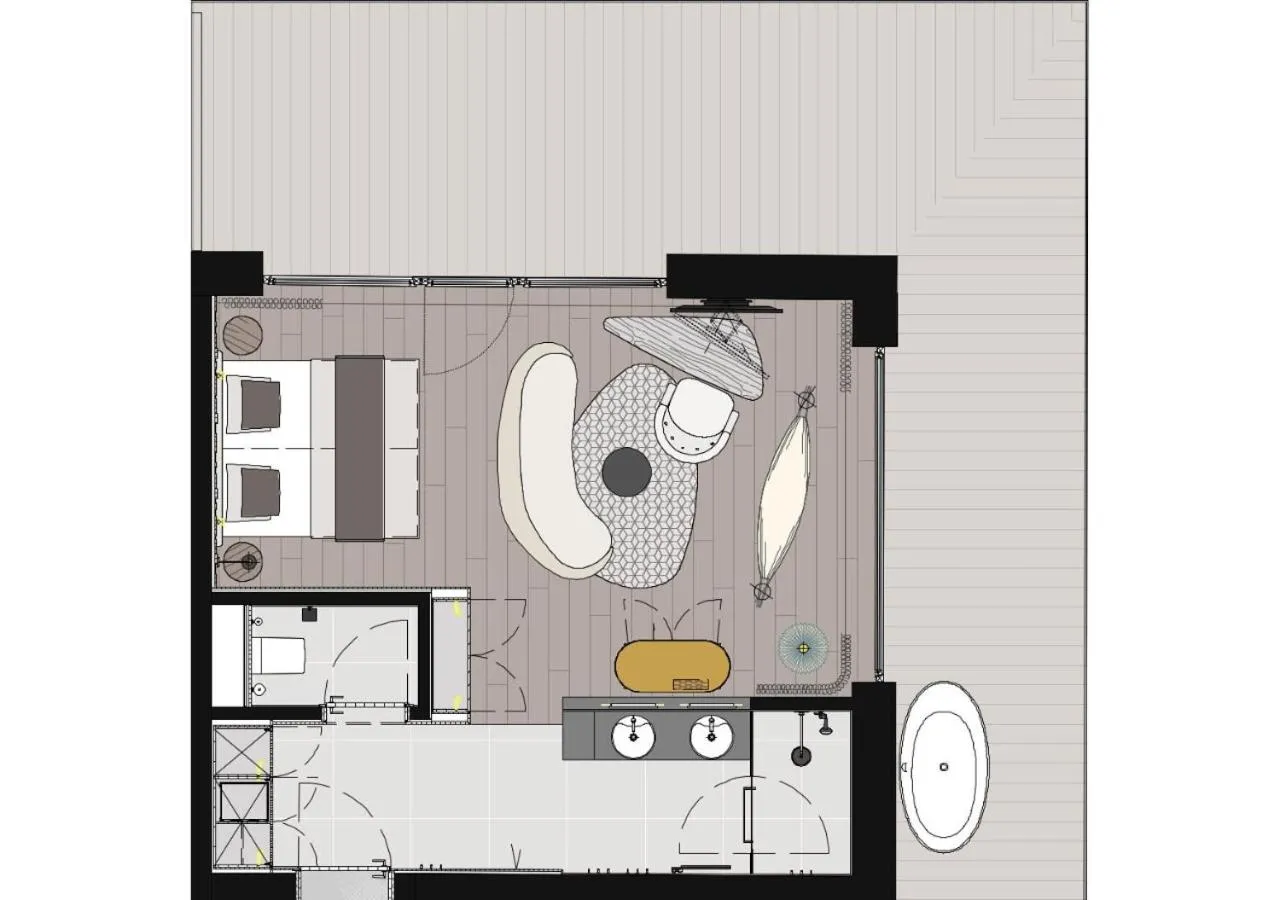 Floor plan in Hotel Berghof - St Johann in Salzburg