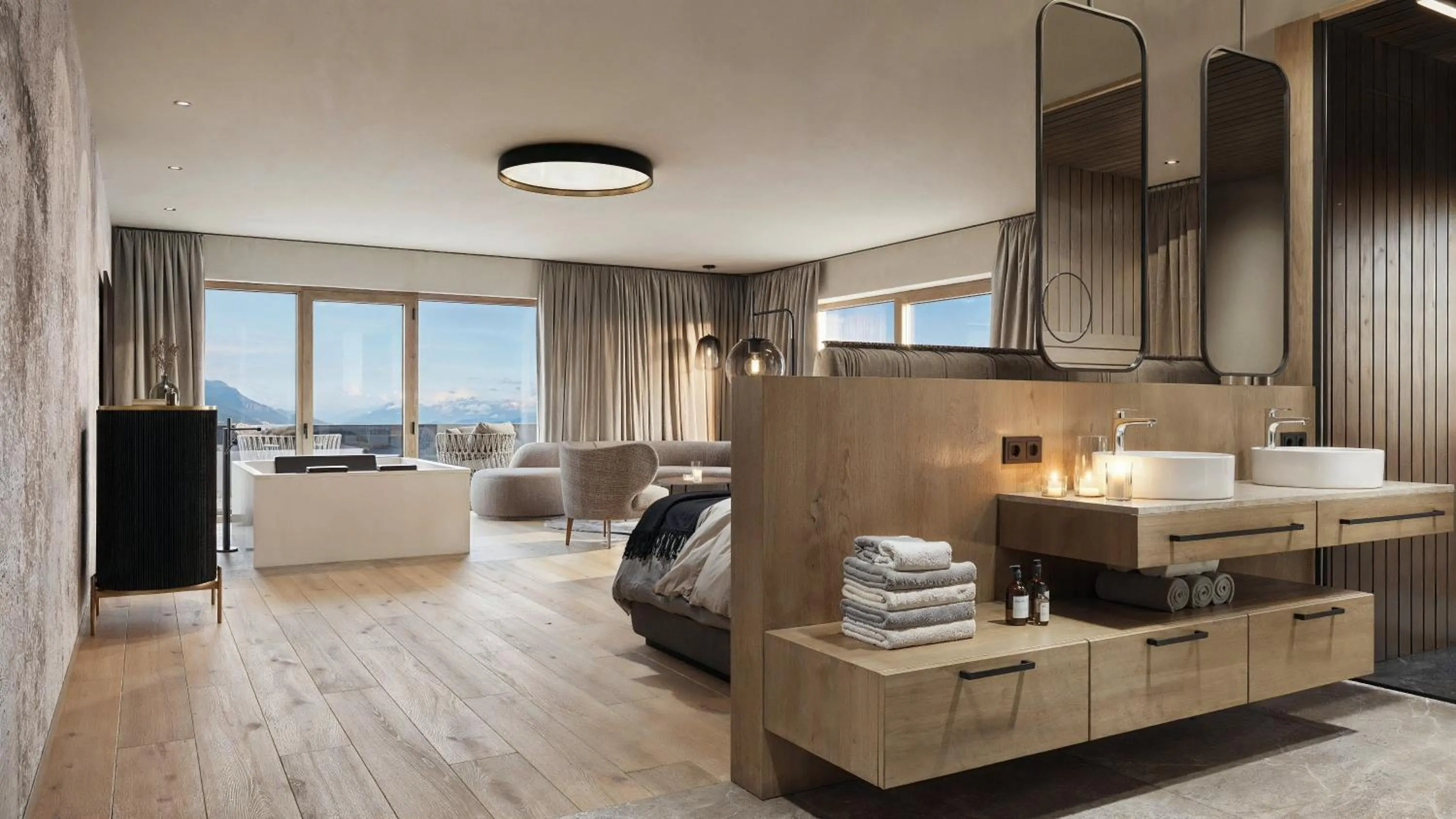 Photo of the whole room, Bathroom in Verwöhnhotel Berghof