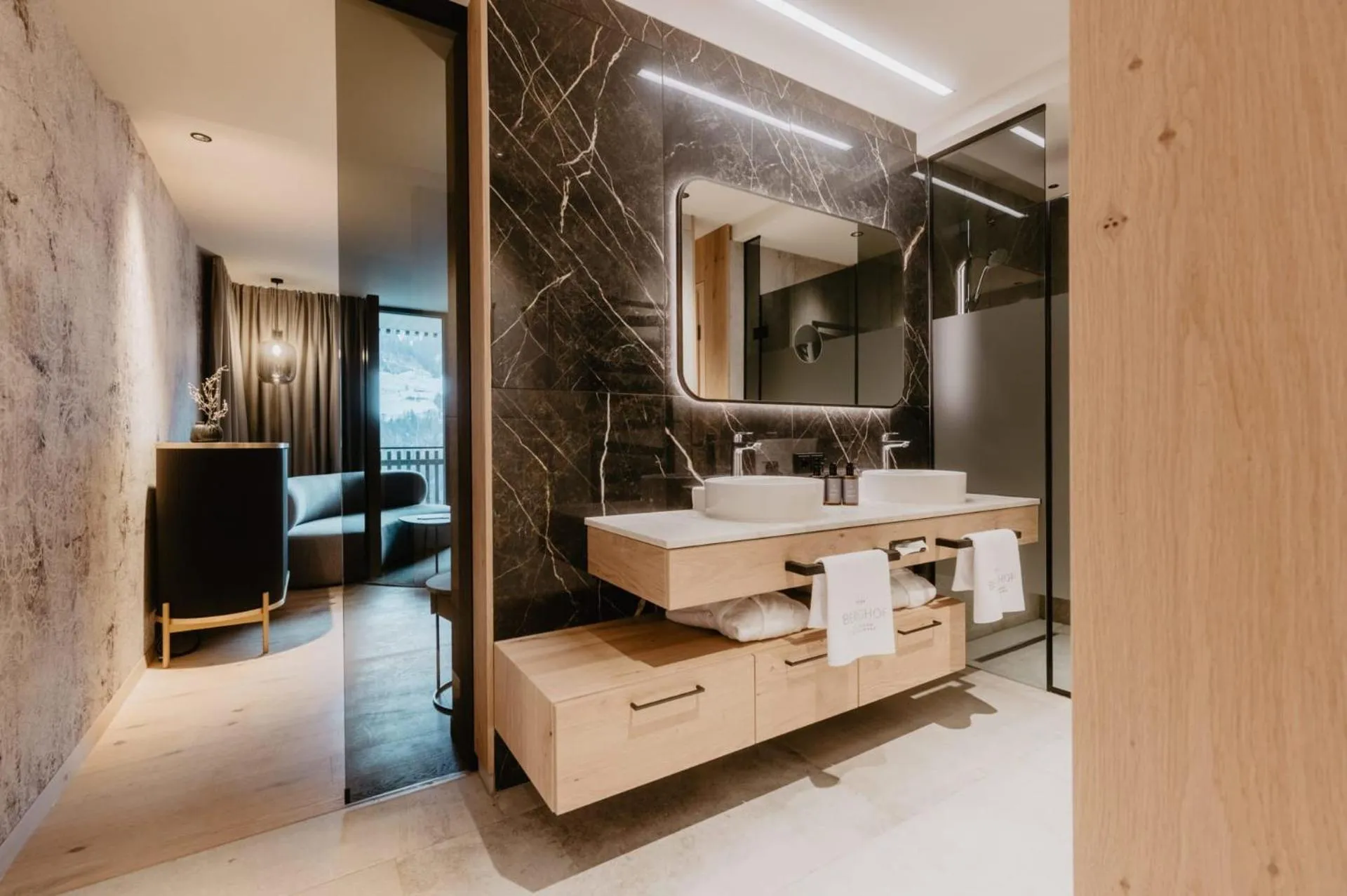 Bathroom in Hotel Berghof - St Johann in Salzburg