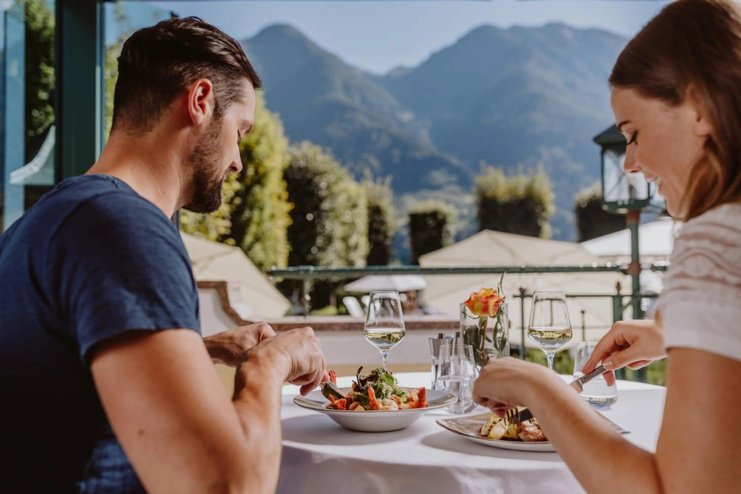 Restaurant/places to eat in Verwöhnhotel Berghof