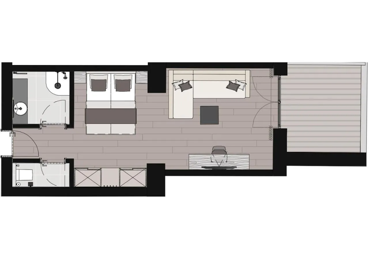 Floor plan in Hotel Berghof - St Johann in Salzburg