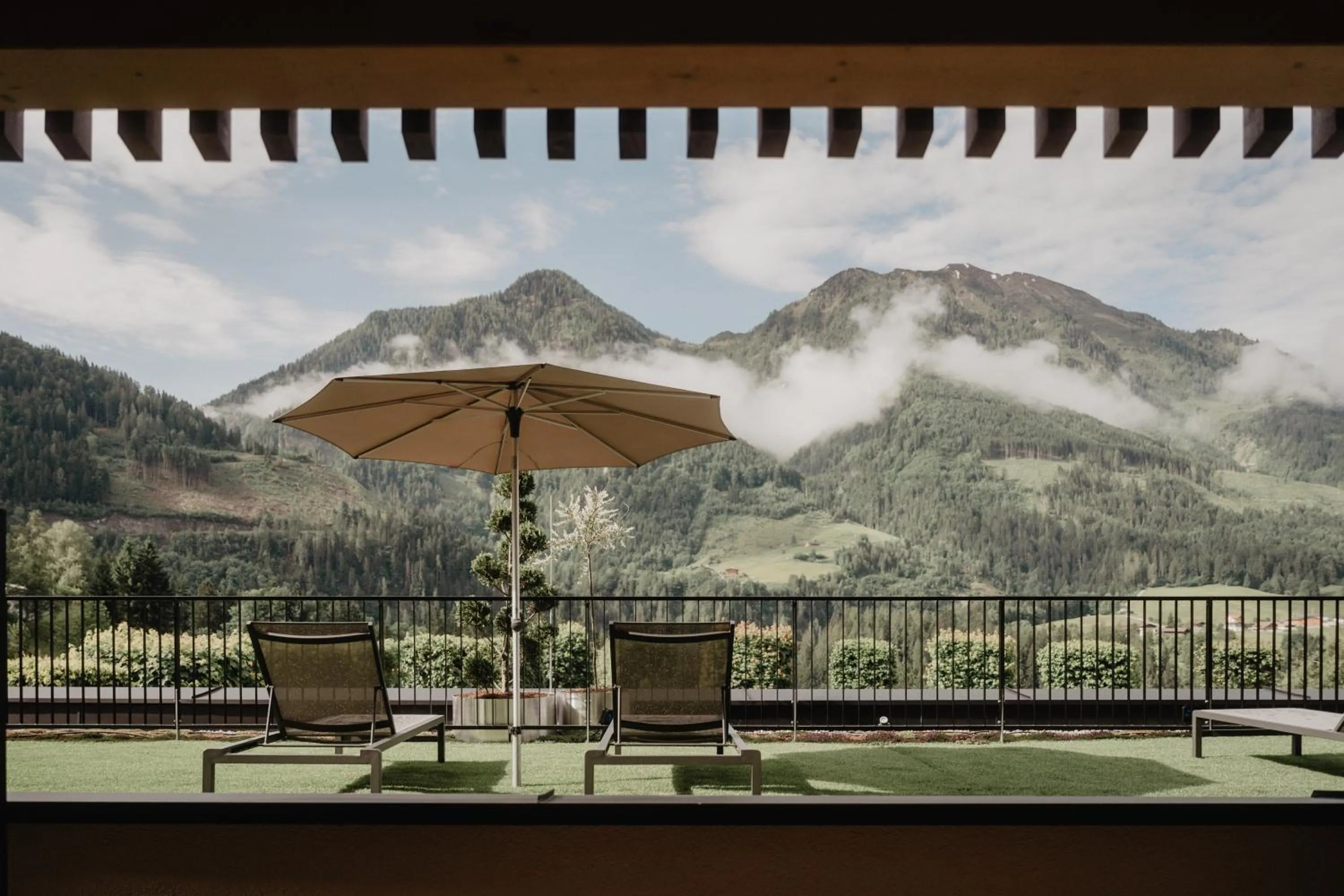 View (from property/room) in Hotel Berghof - St Johann in Salzburg