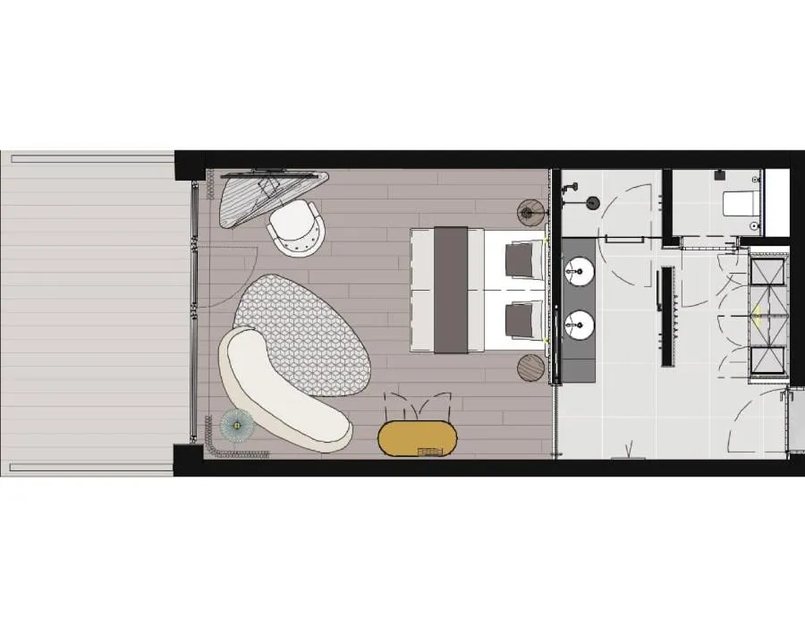 Floor Plan in Verwöhnhotel Berghof