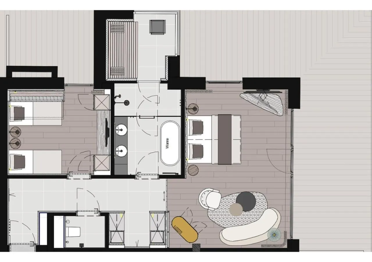 Floor plan in Hotel Berghof - St Johann in Salzburg