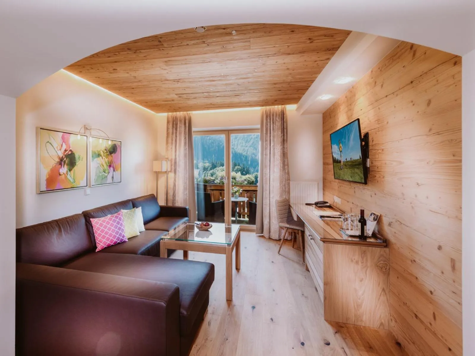 Seating Area in Verwöhnhotel Berghof