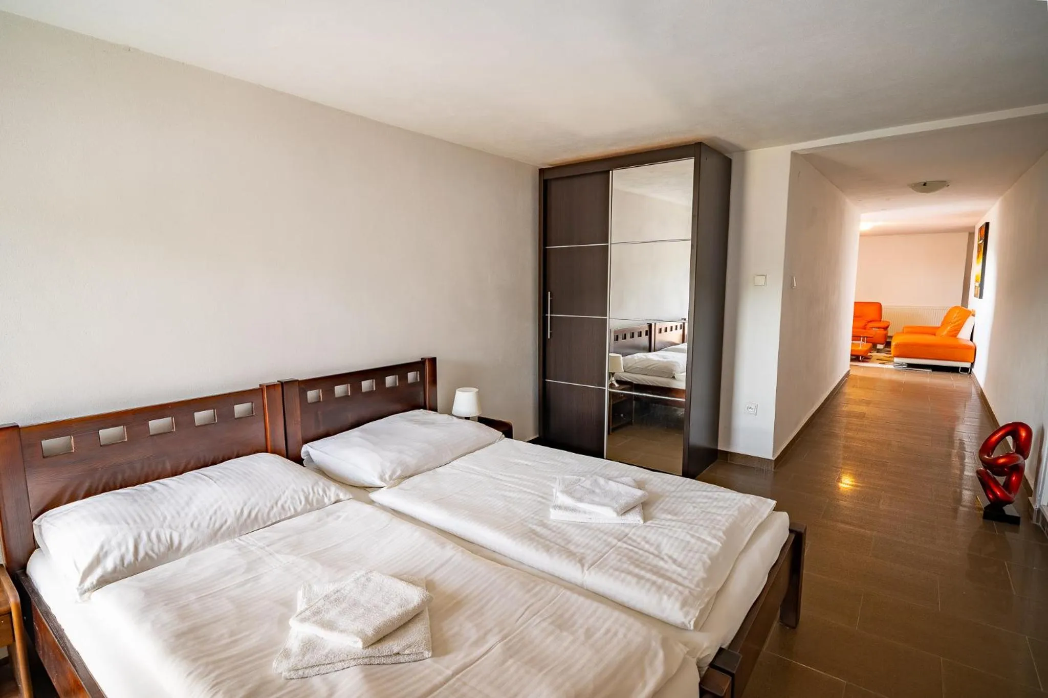 Bed in Leone Penzion&Restaurant