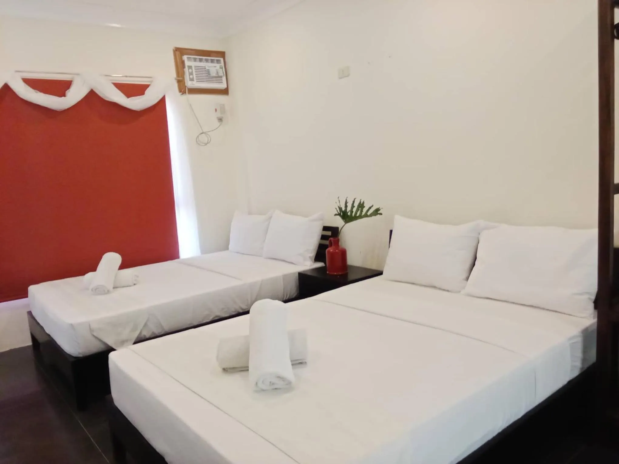 Bed in A's Azotea de Bohol