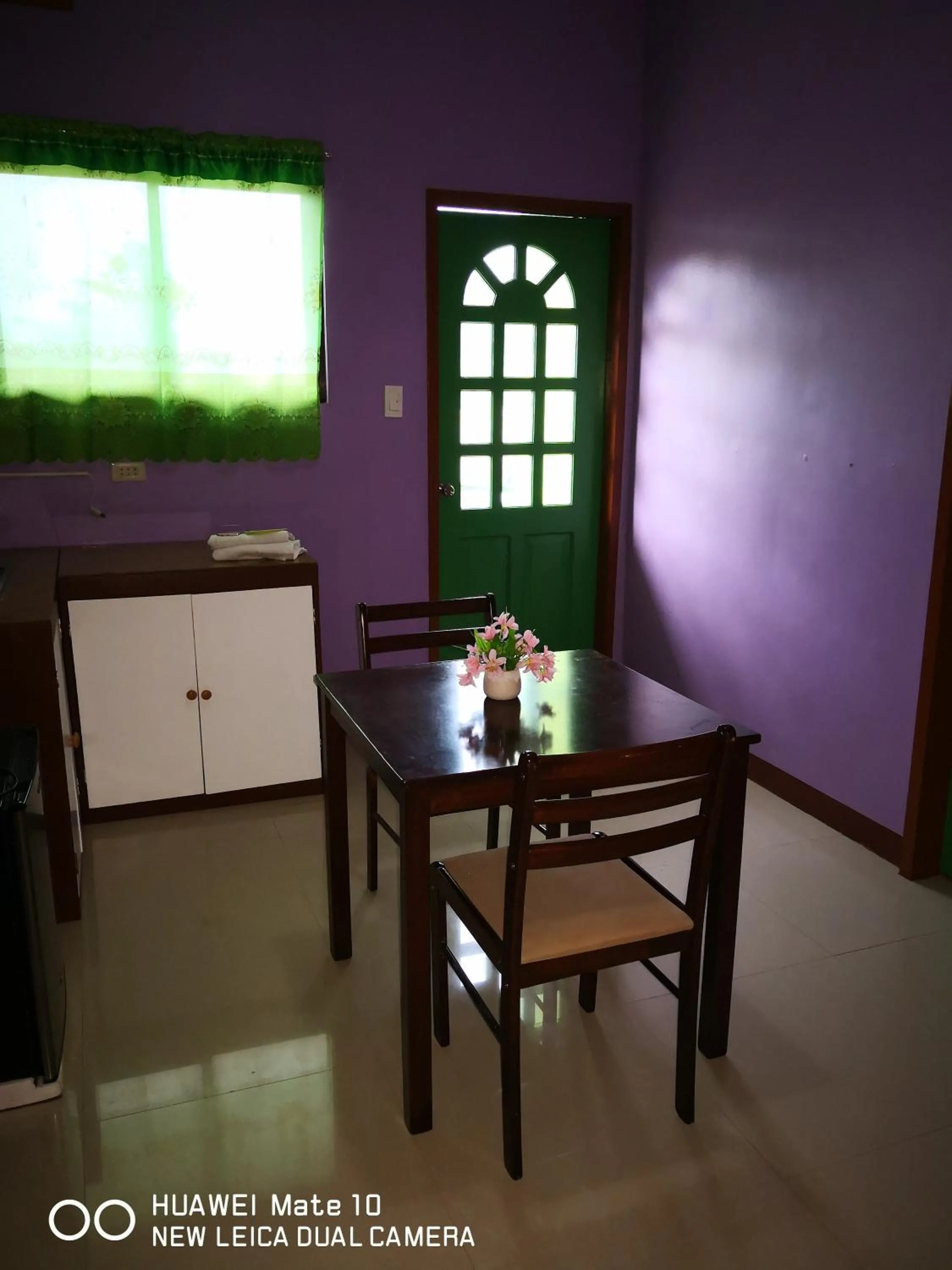 Living room in A's Azotea de Bohol
