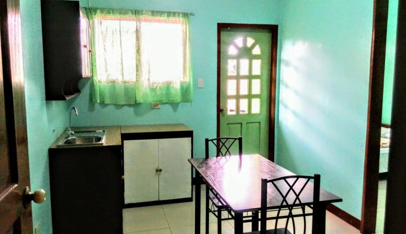 Dining area in A's Azotea de Bohol