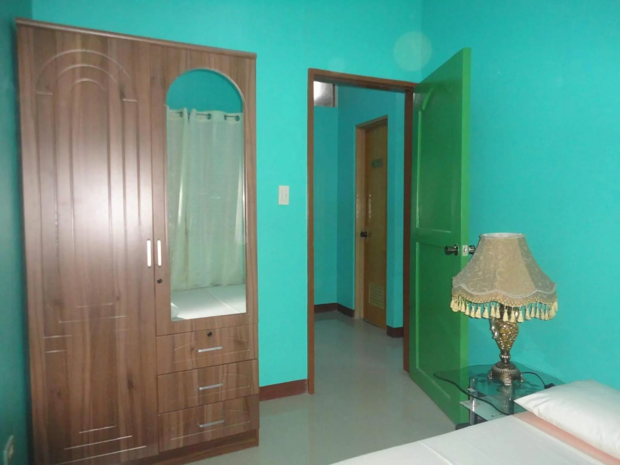 Bedroom, Bed in A's Azotea de Bohol