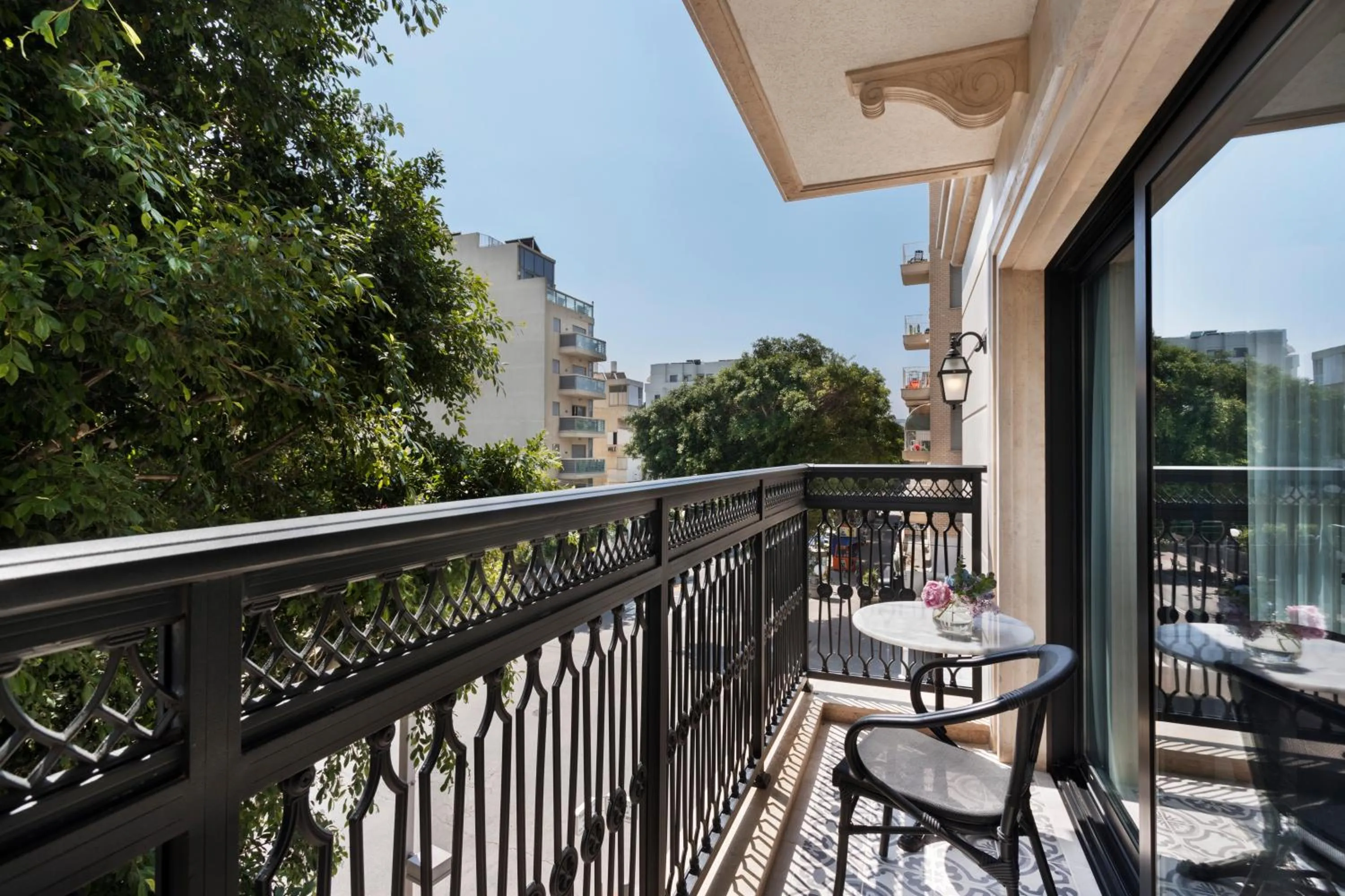 Balcony/Terrace in Hotel Jacob Samuel by Prima Hotels