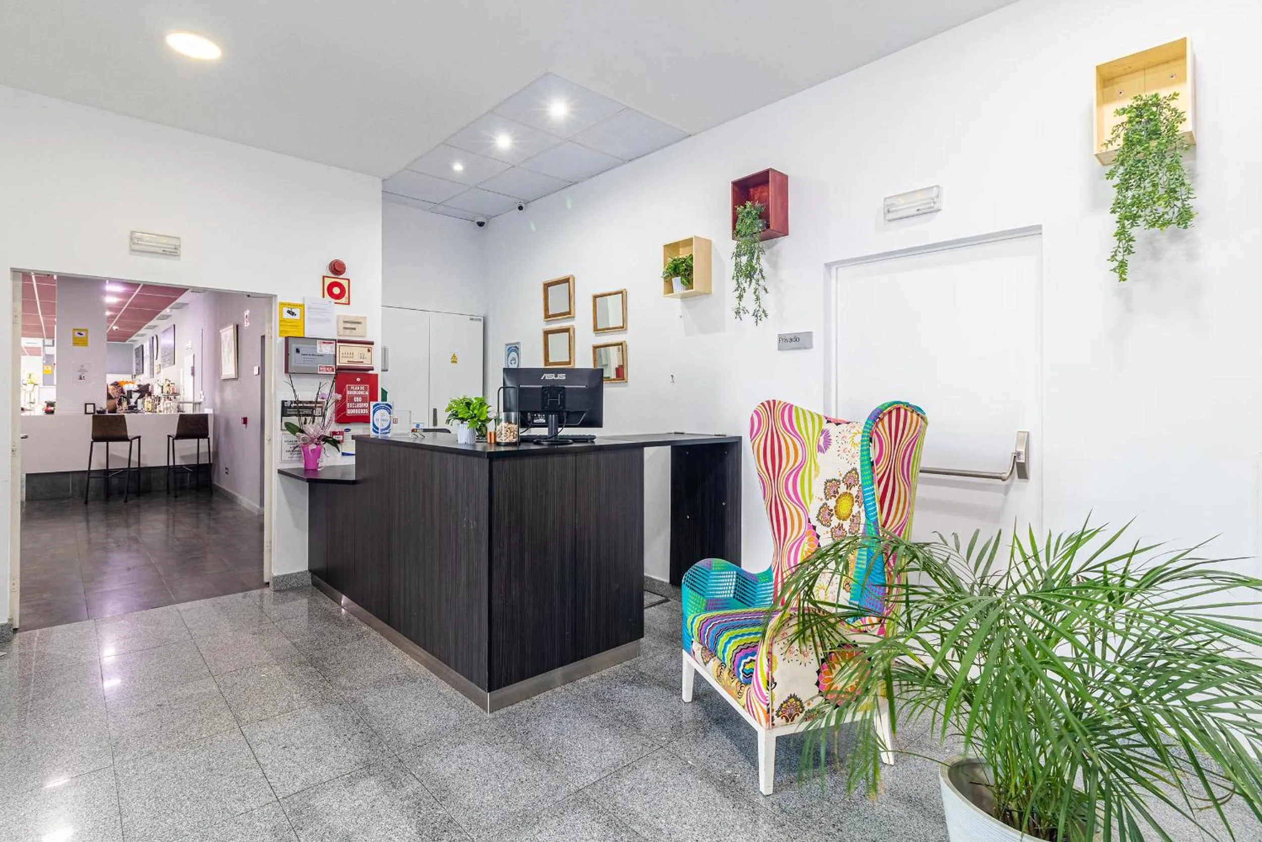 Lobby or reception in Hotel Abades Via Norte