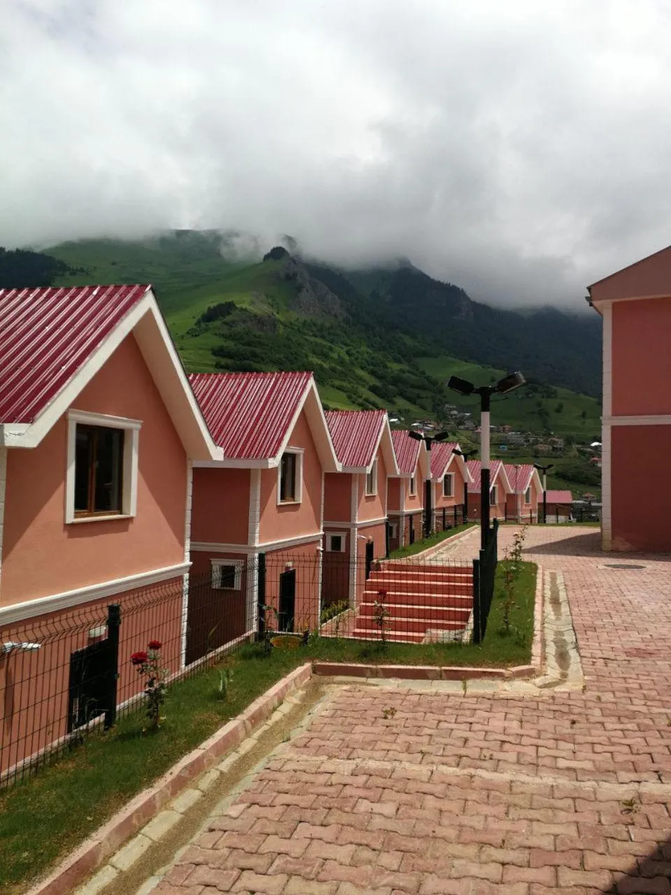 Garden view in Hamsikoy Hotel