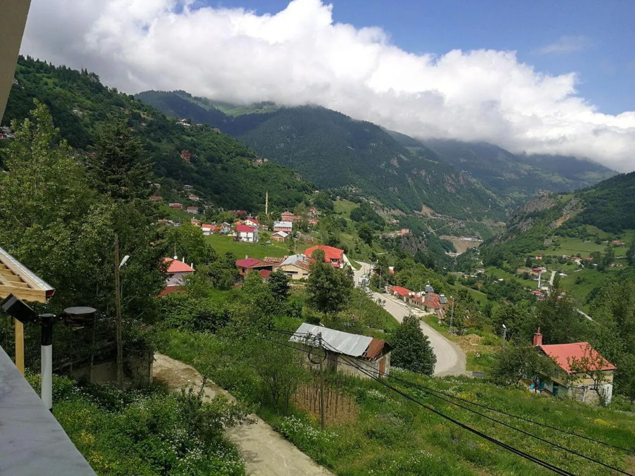 Balcony/Terrace in Hamsikoy Hotel