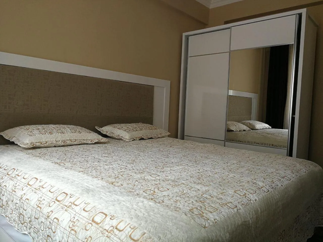 Bed in Hamsikoy Hotel