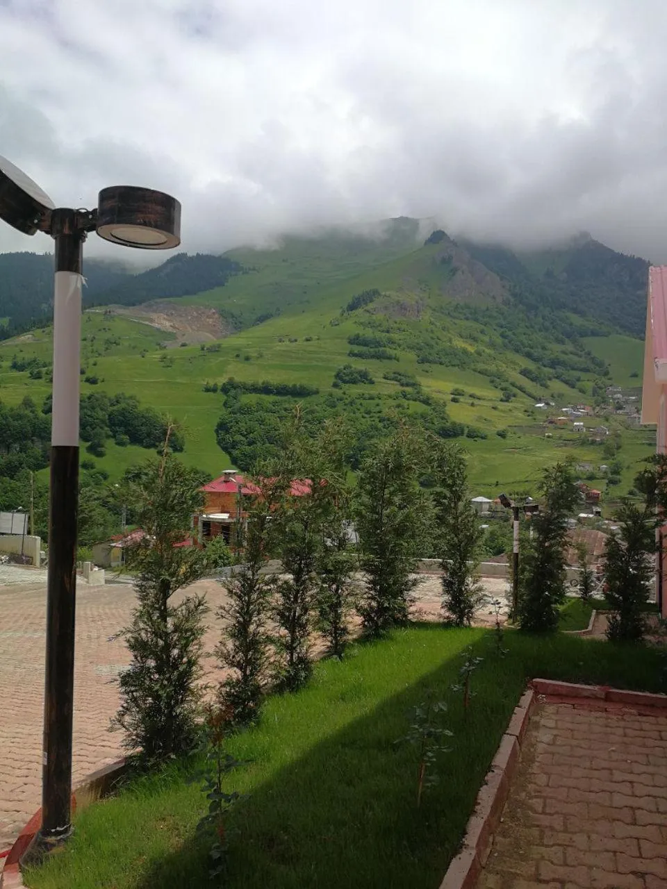Garden view in Hamsikoy Hotel