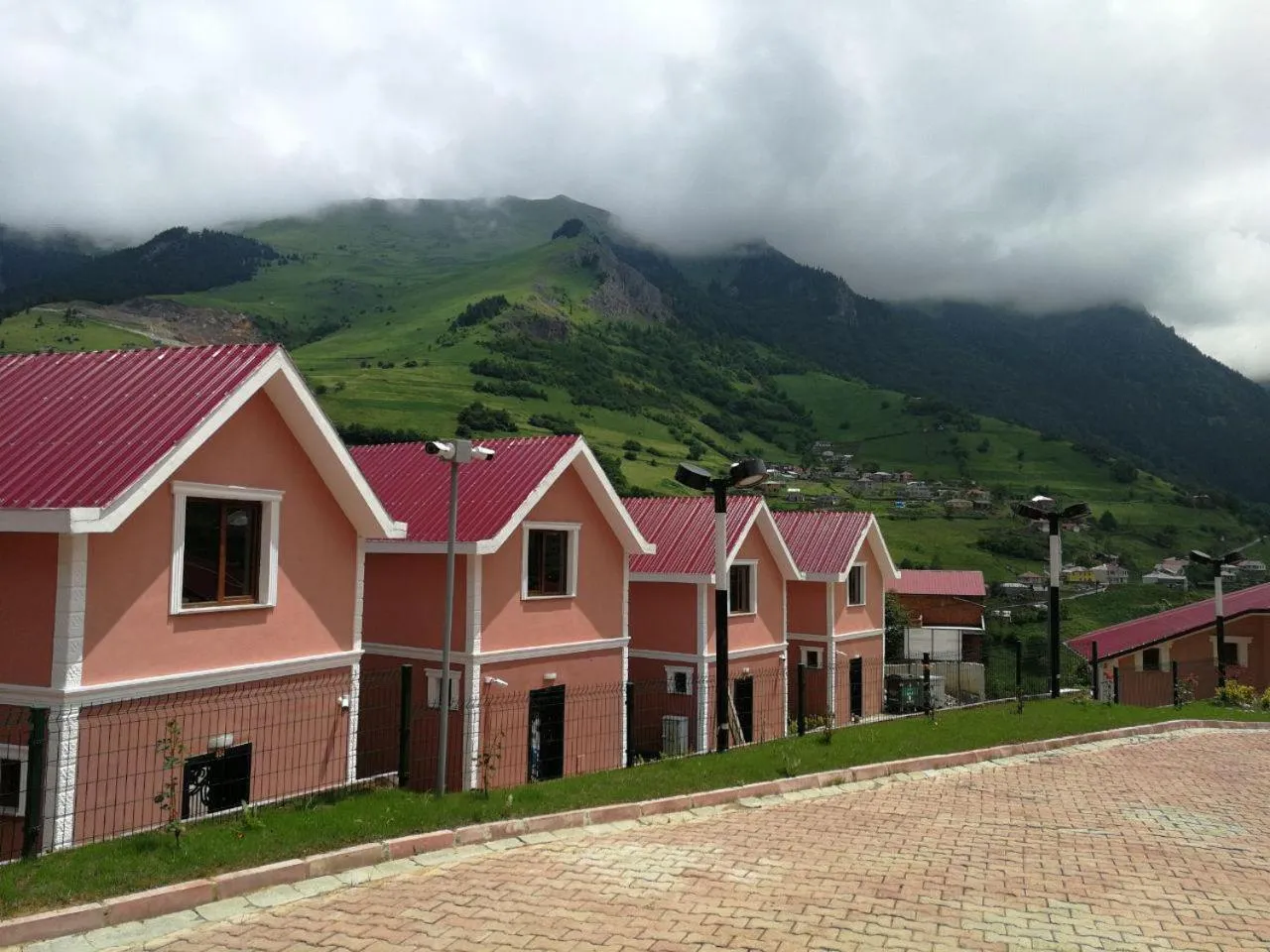Garden view in Hamsikoy Hotel
