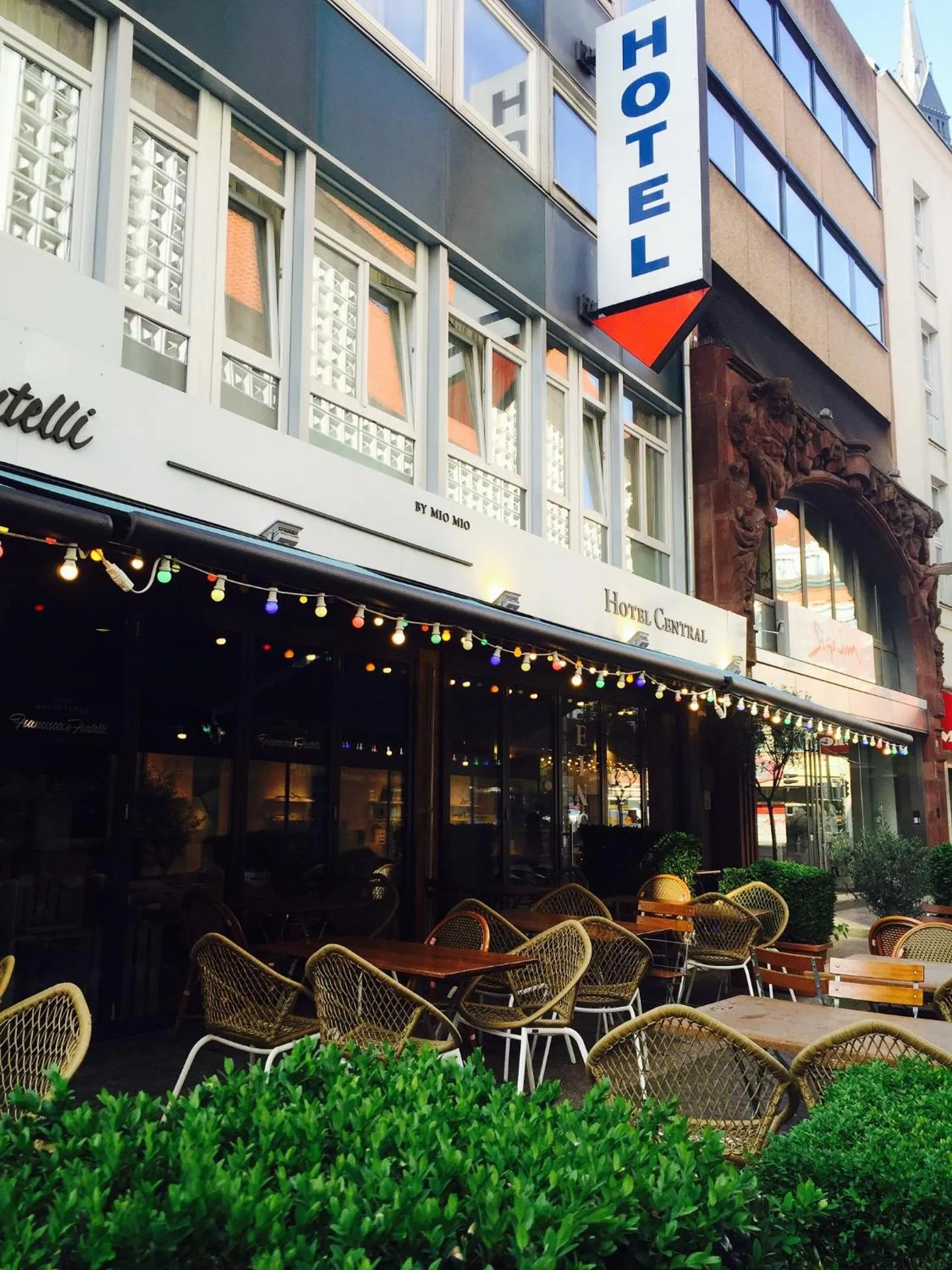 Property building in Hotel Central Hannover