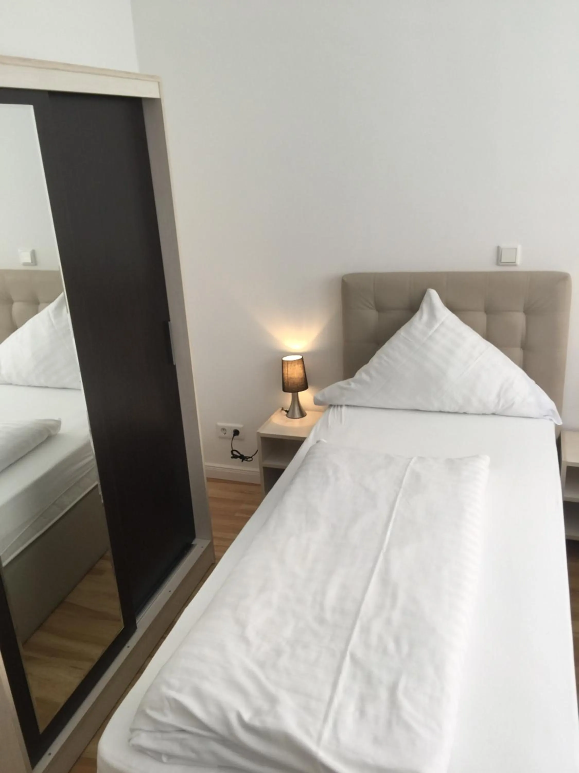 Bed in Hotel Central Hannover