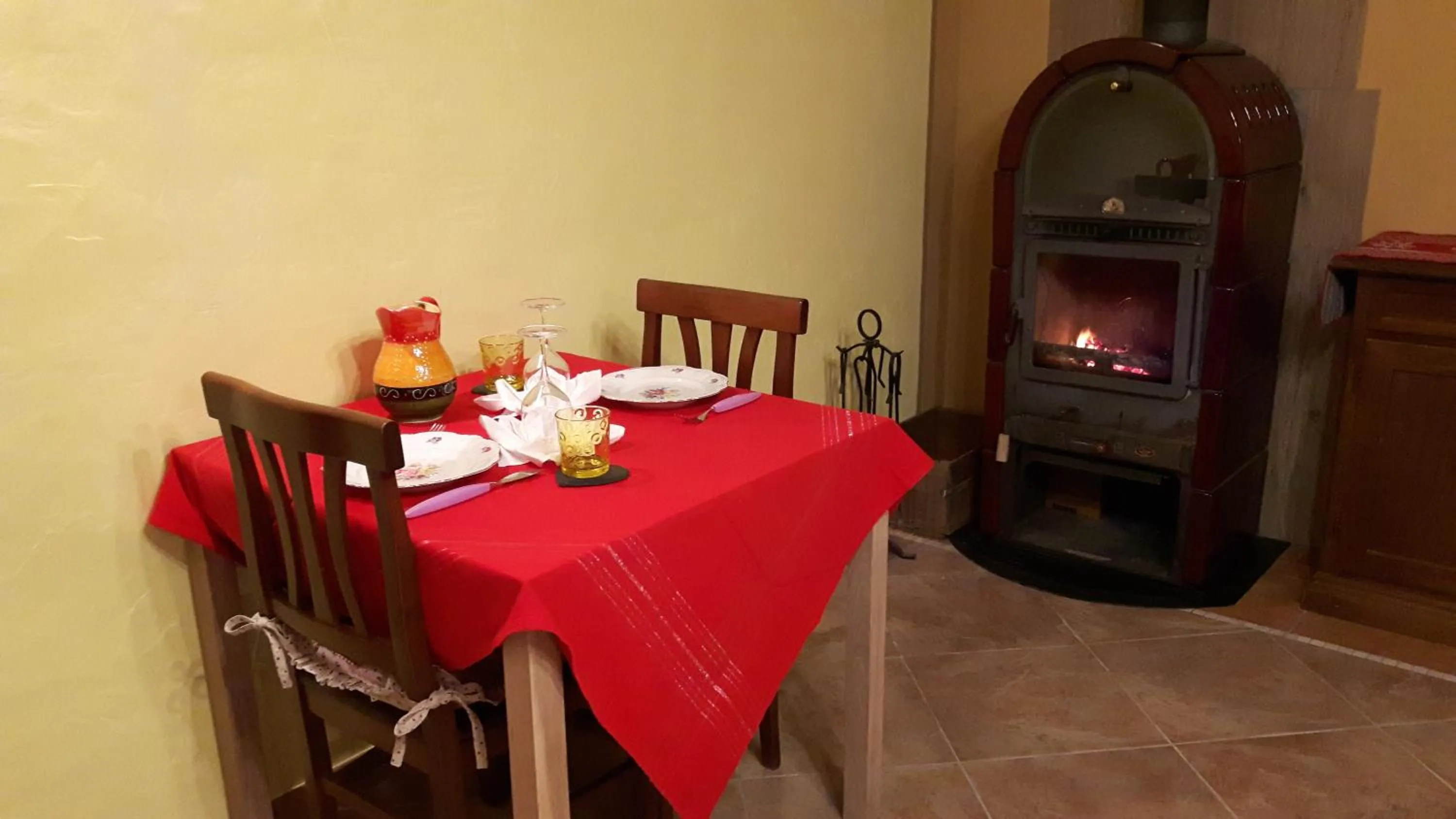 Decorative detail in La locanda del Mulino