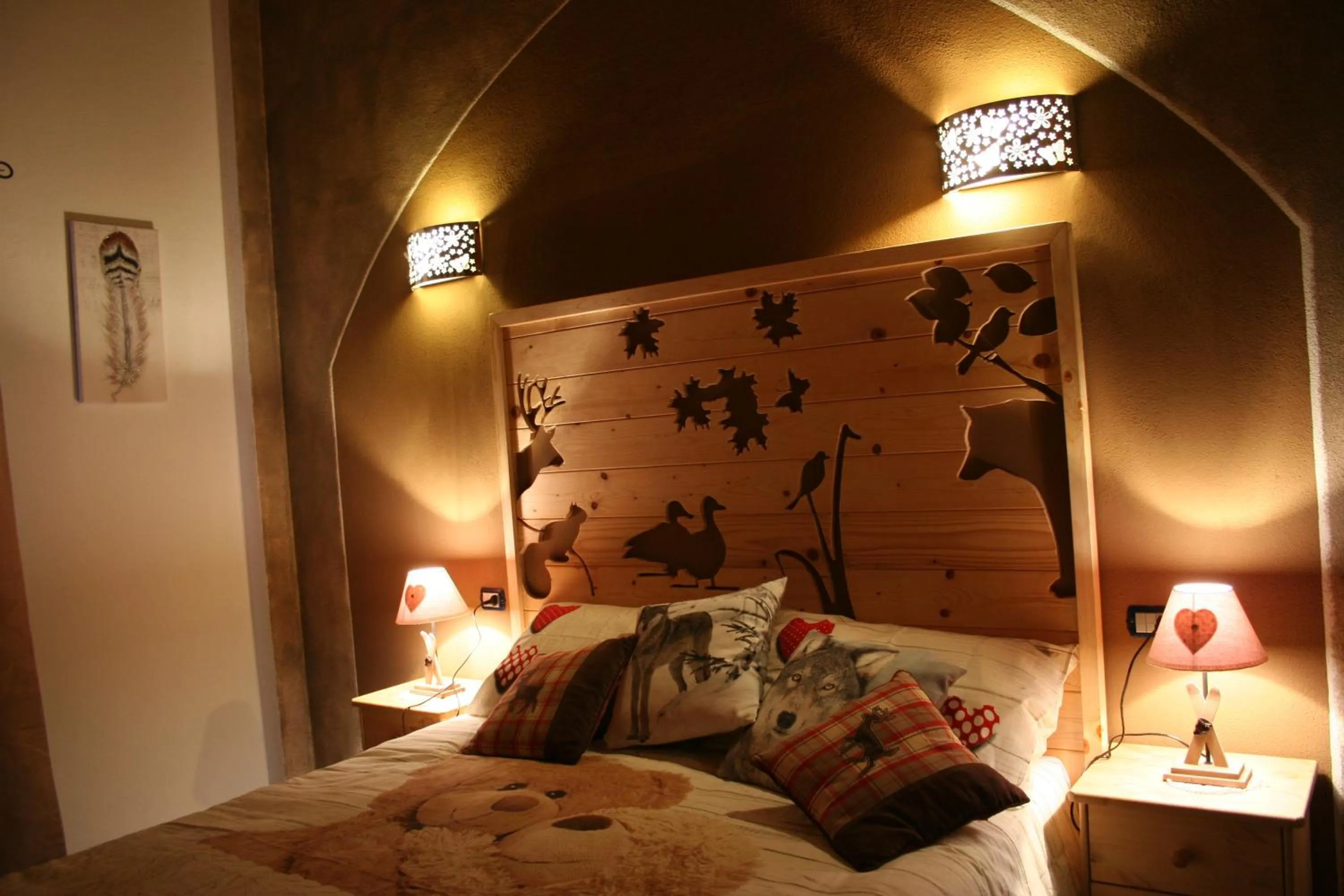 Bed in La locanda del Mulino