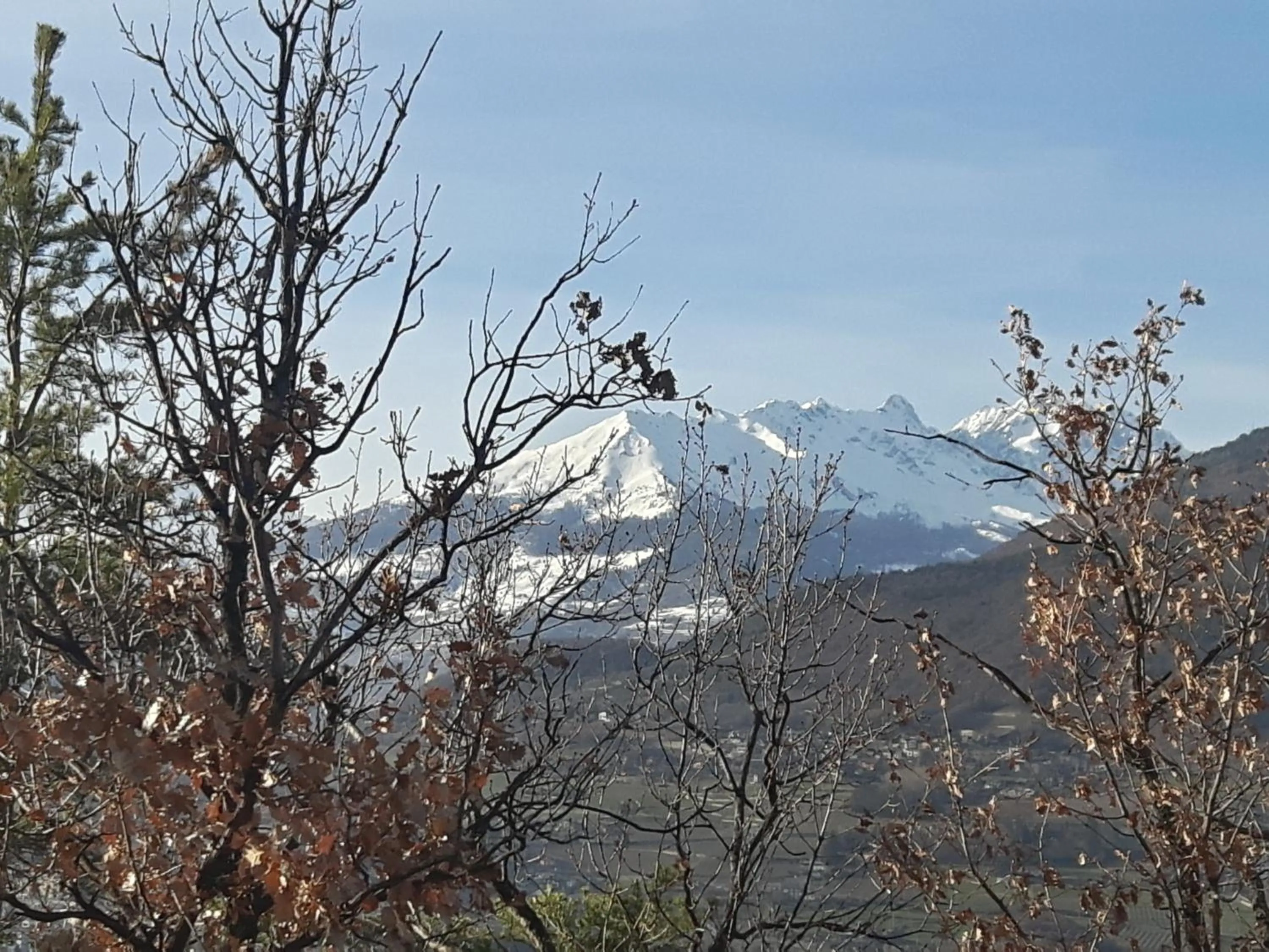 Mountain view in La locanda del Mulino