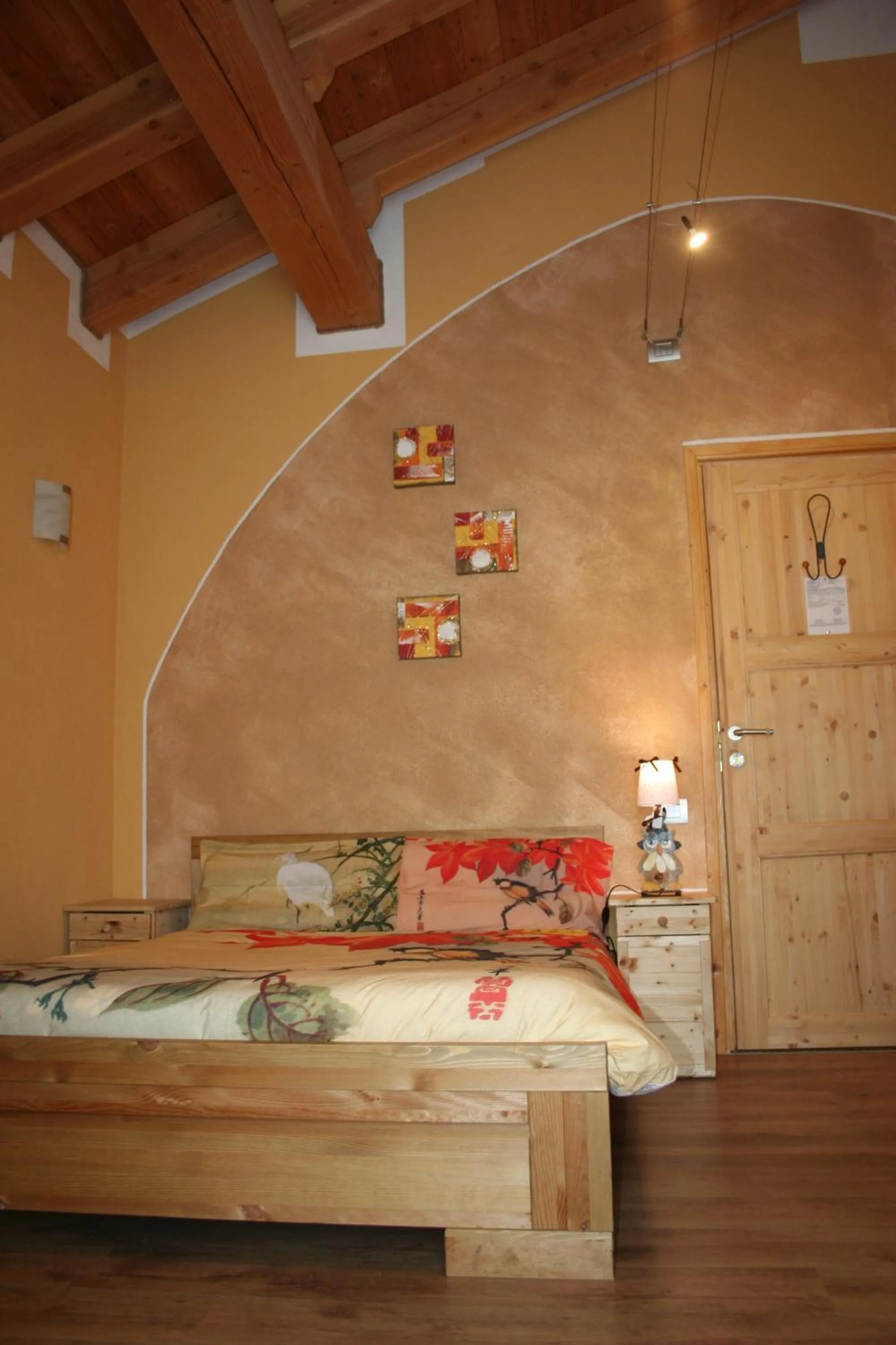 Photo of the whole room, Bed in La locanda del Mulino