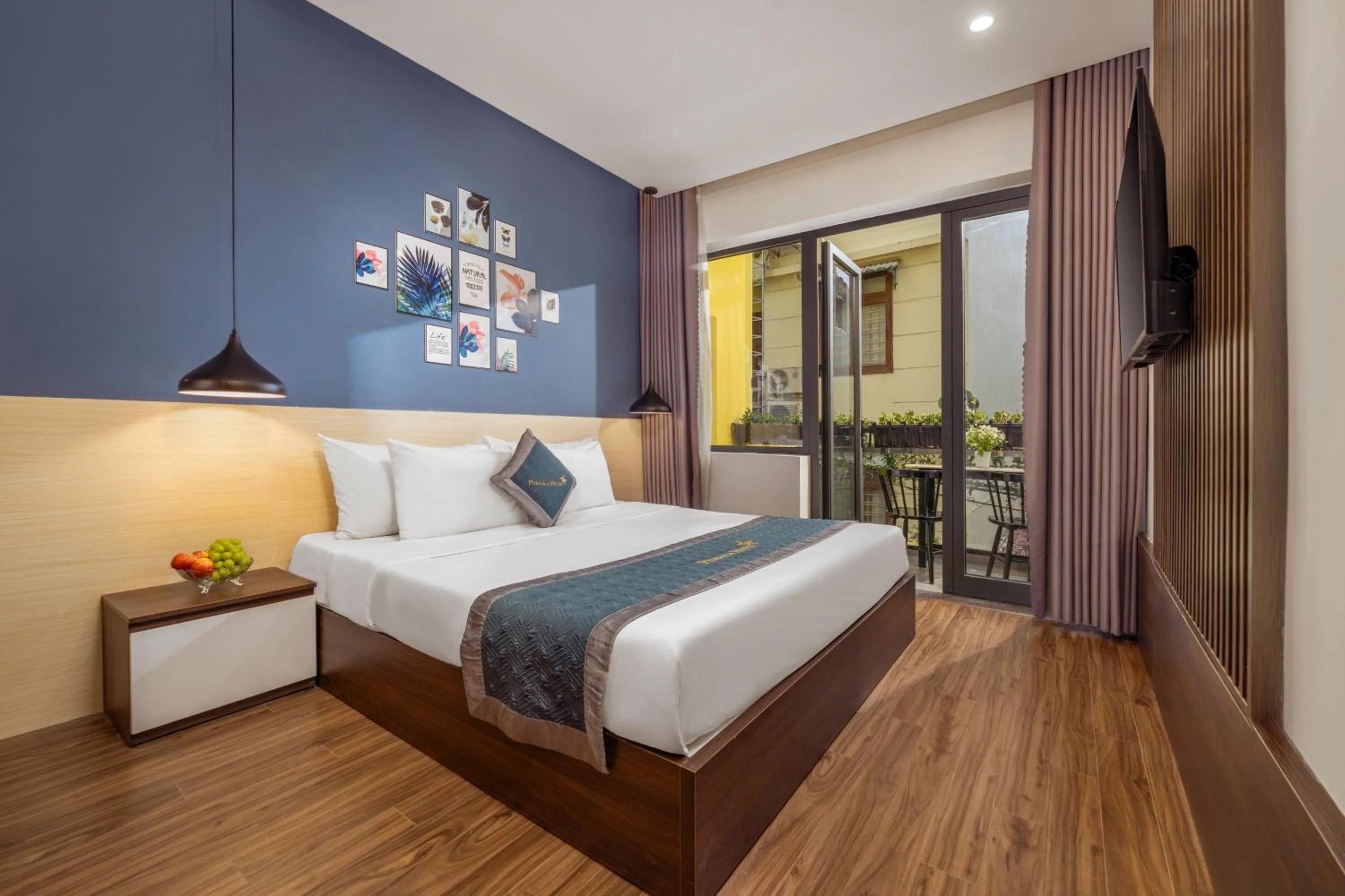 Bed in The Pergola Design Hotel