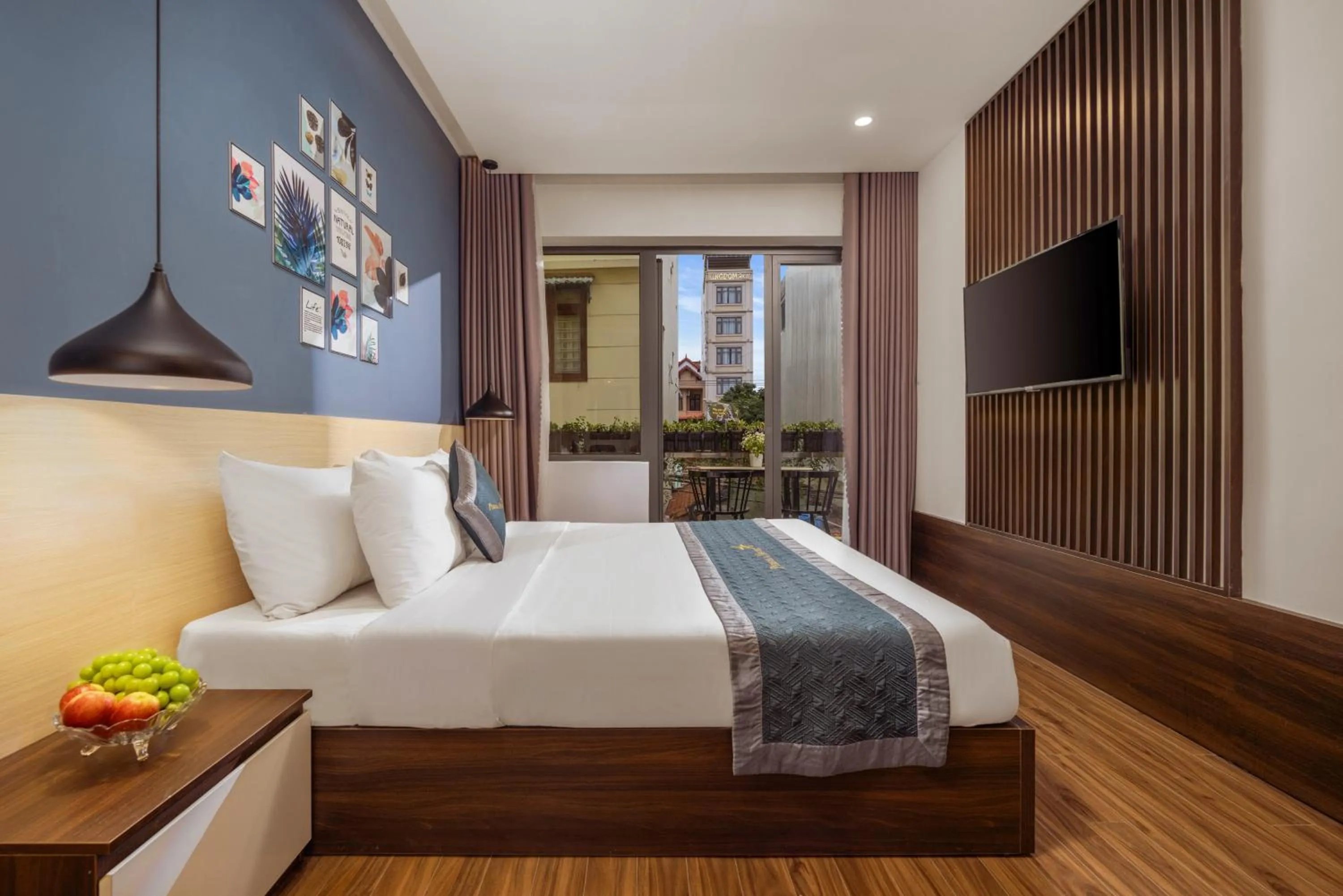 Bed in The Pergola Design Hotel