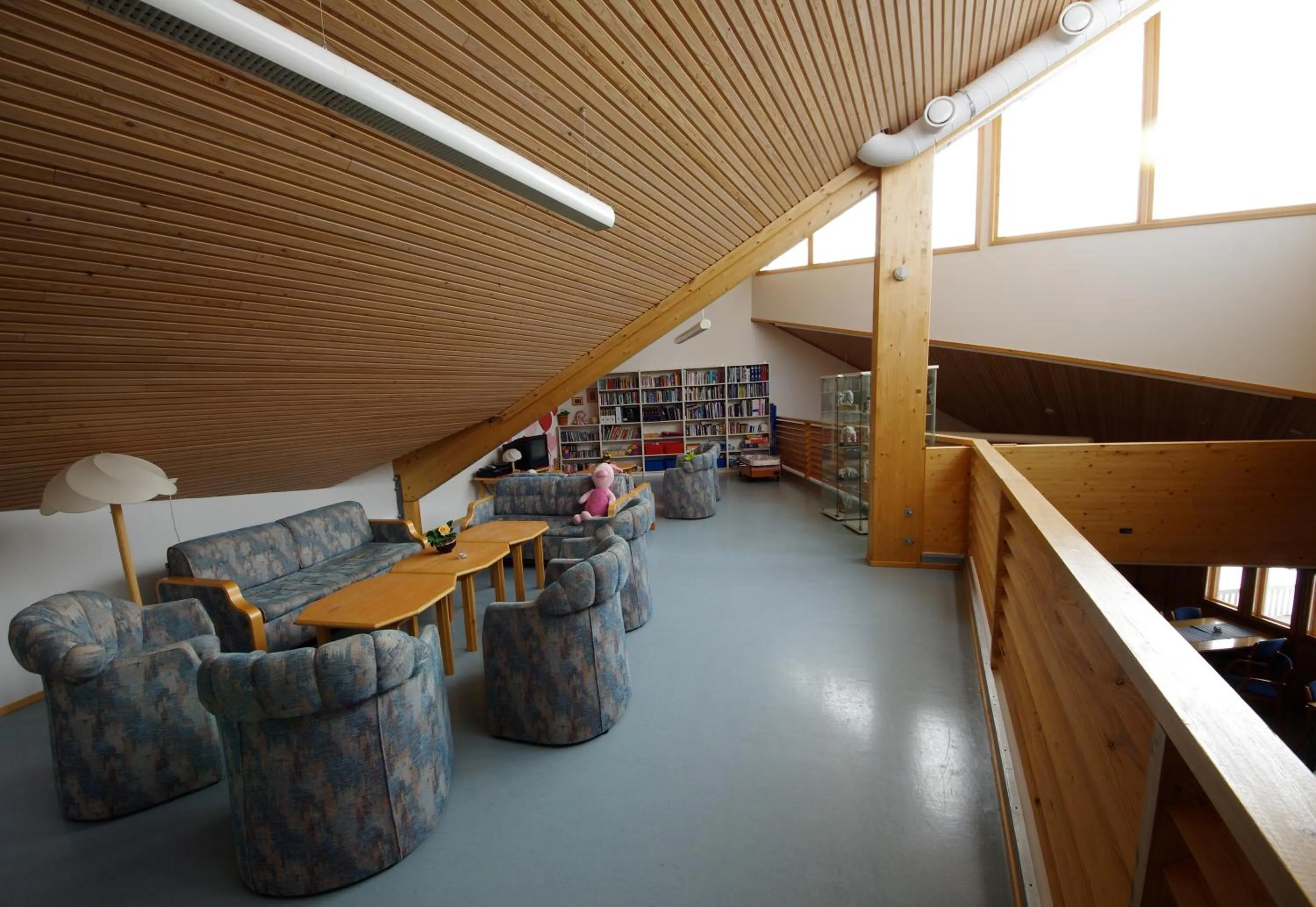 Communal lounge/ TV room in Hotel Hetan Majatalo