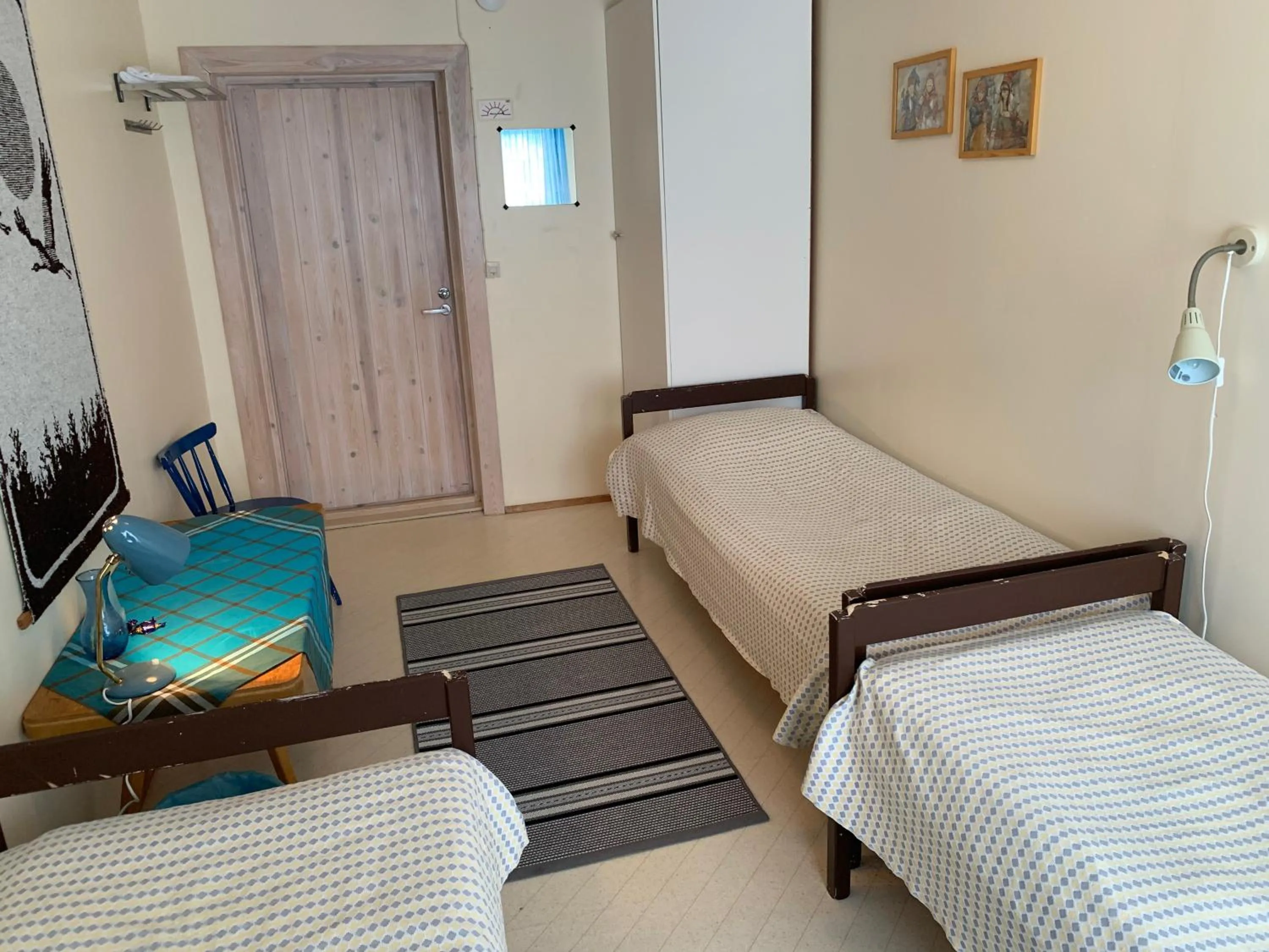 Bed in Hotel Hetan Majatalo