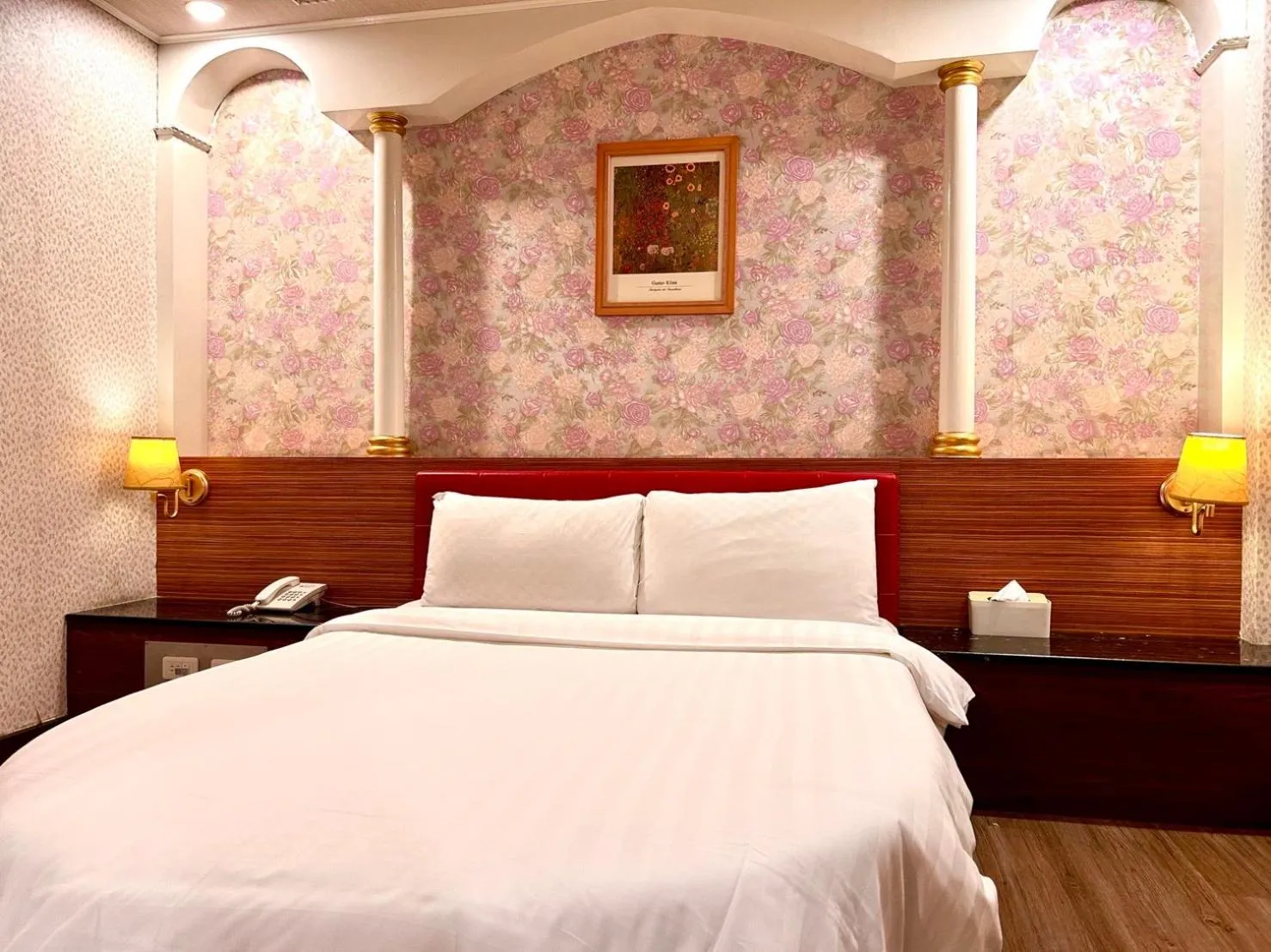 Bed in Hotel Lee-Chan