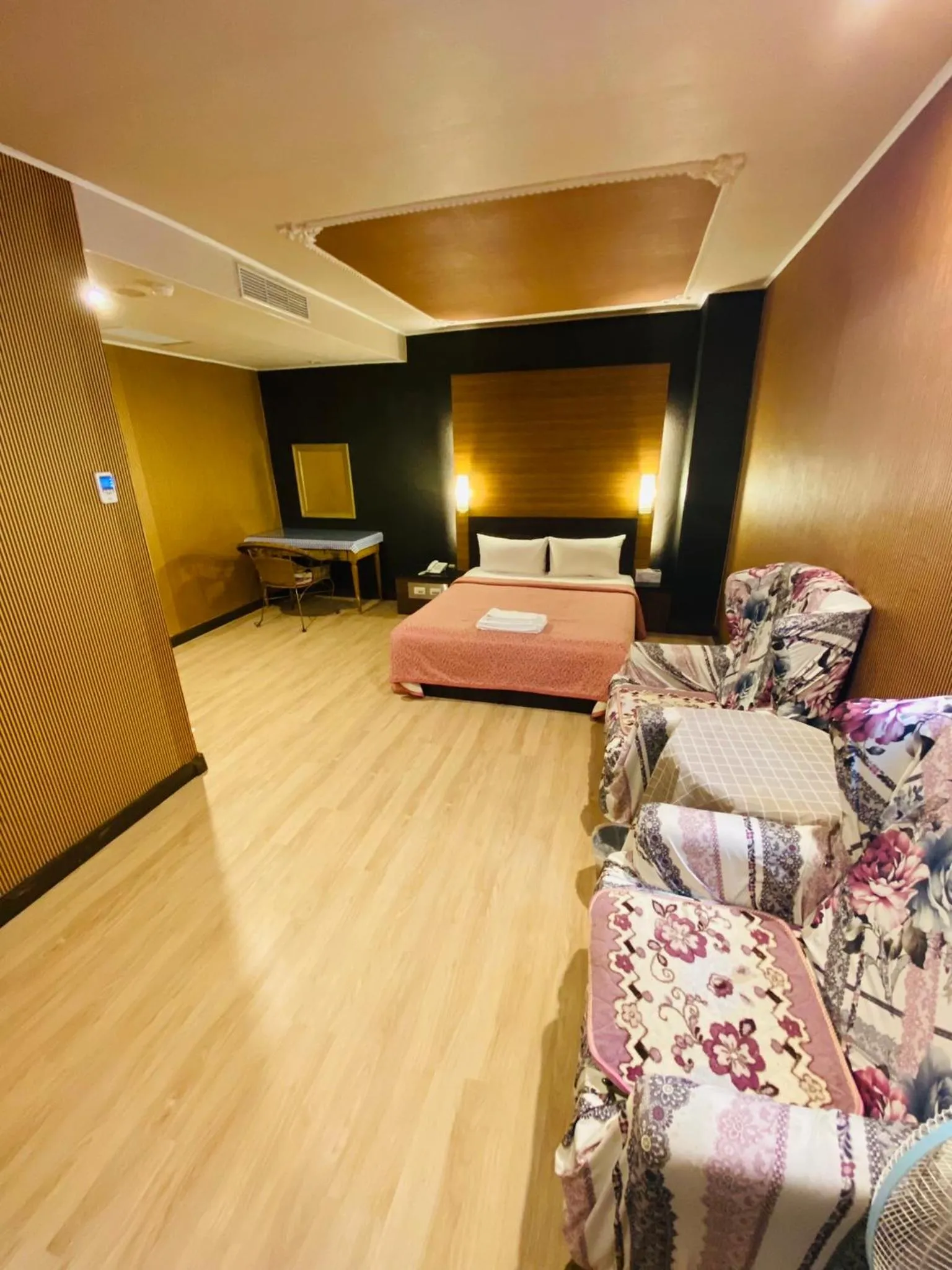 Bed in Hotel Lee-Chan