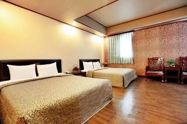 Bed in Hotel Lee-Chan