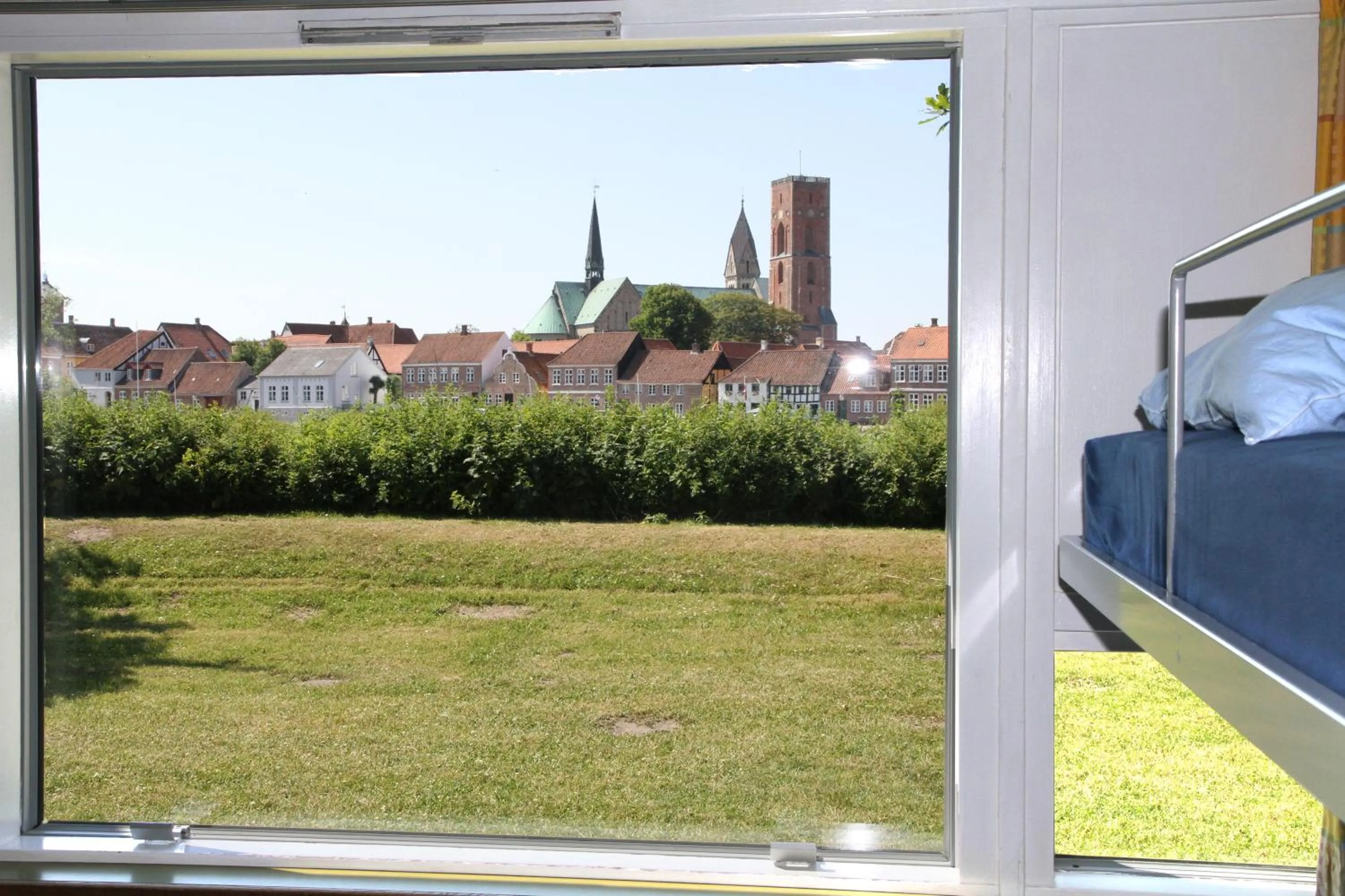 Garden view in Danhostel Ribe