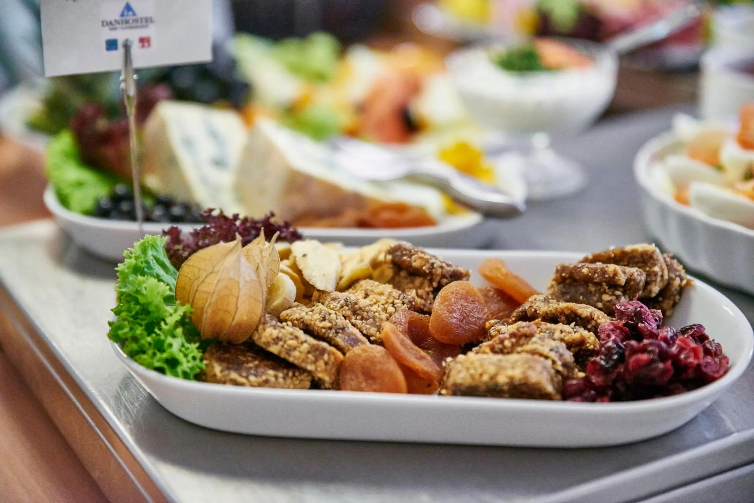 Food close-up in Danhostel Ribe