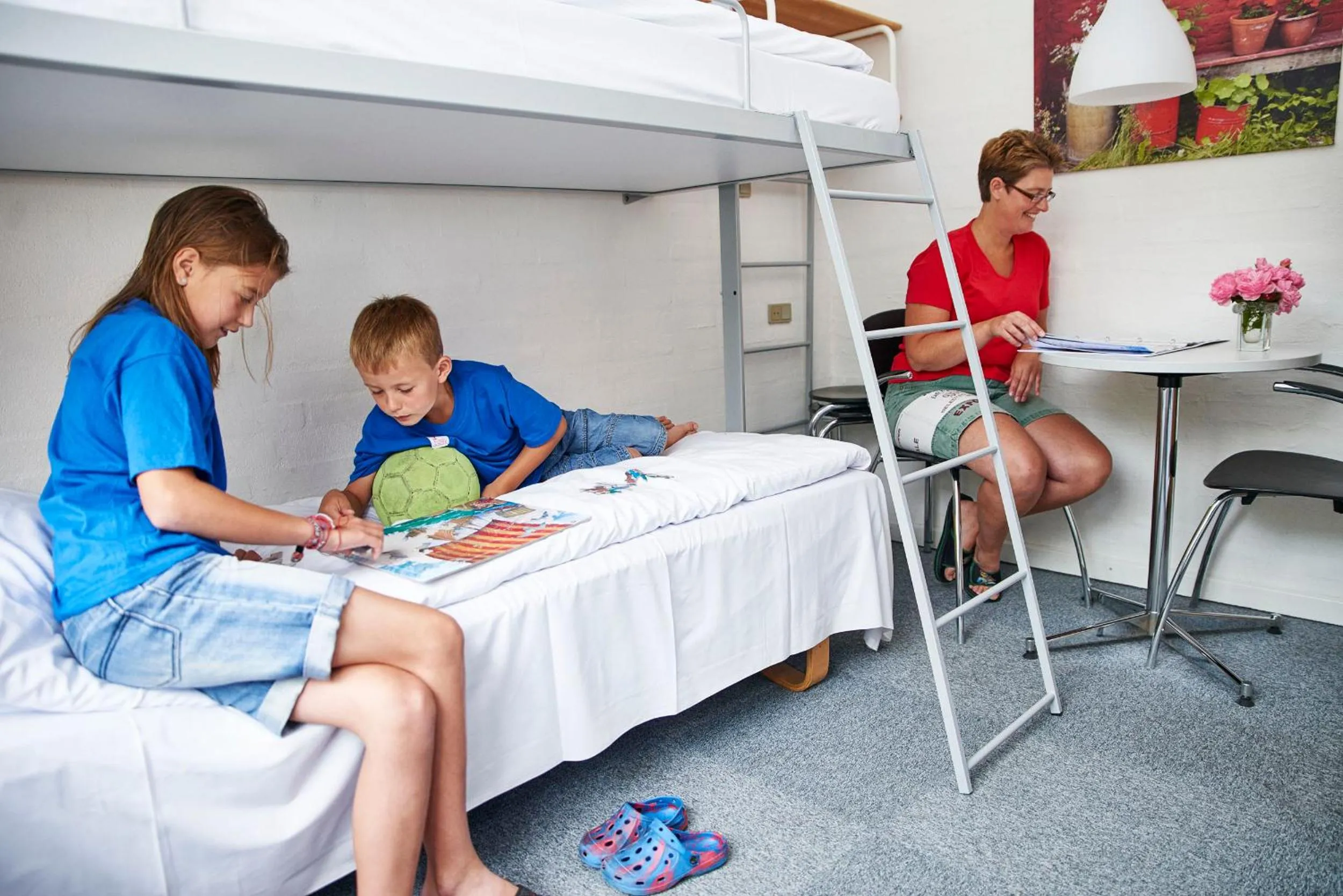 Living room in Danhostel Ribe