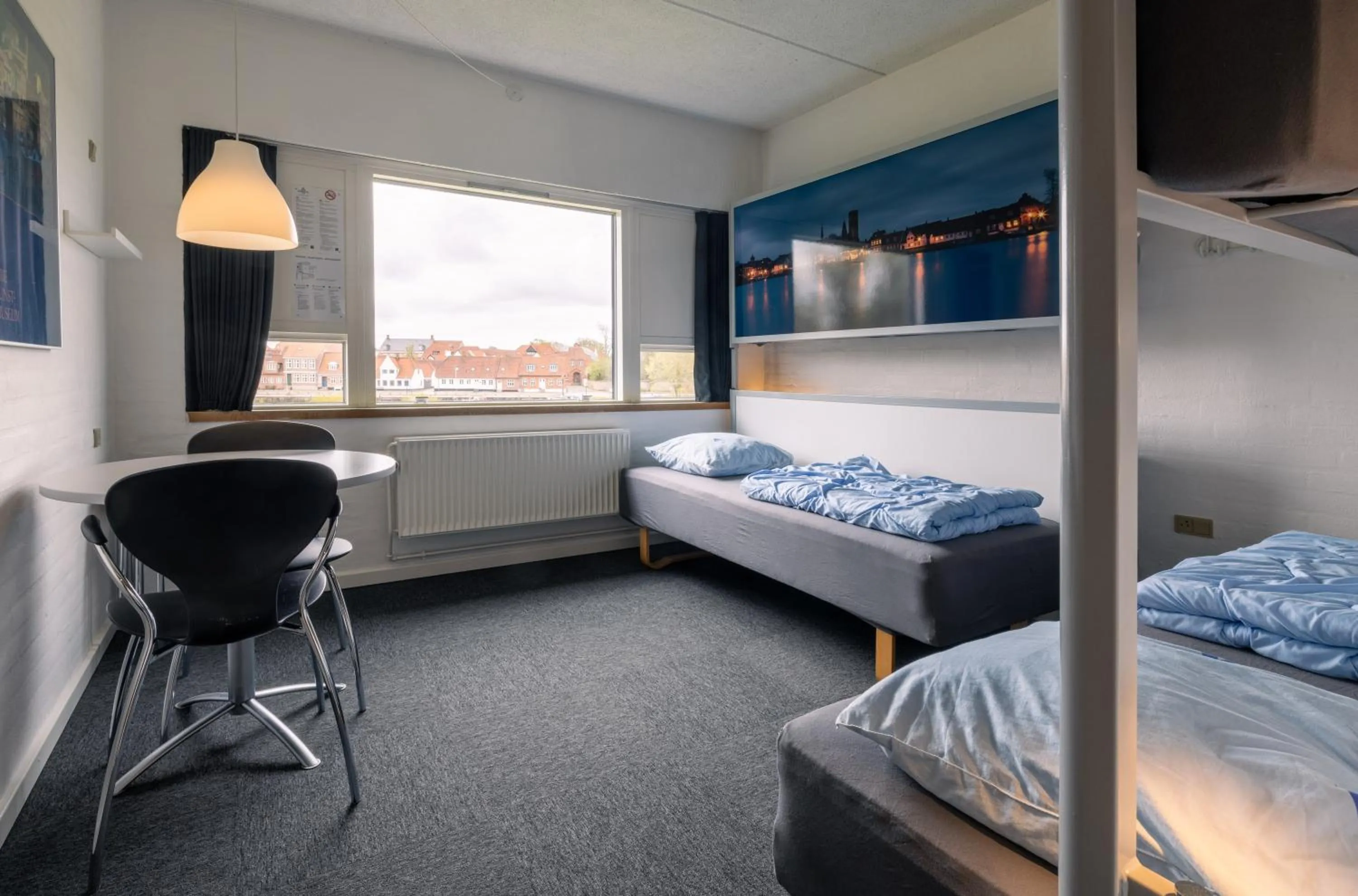 View (from property/room), Bed in Danhostel Ribe