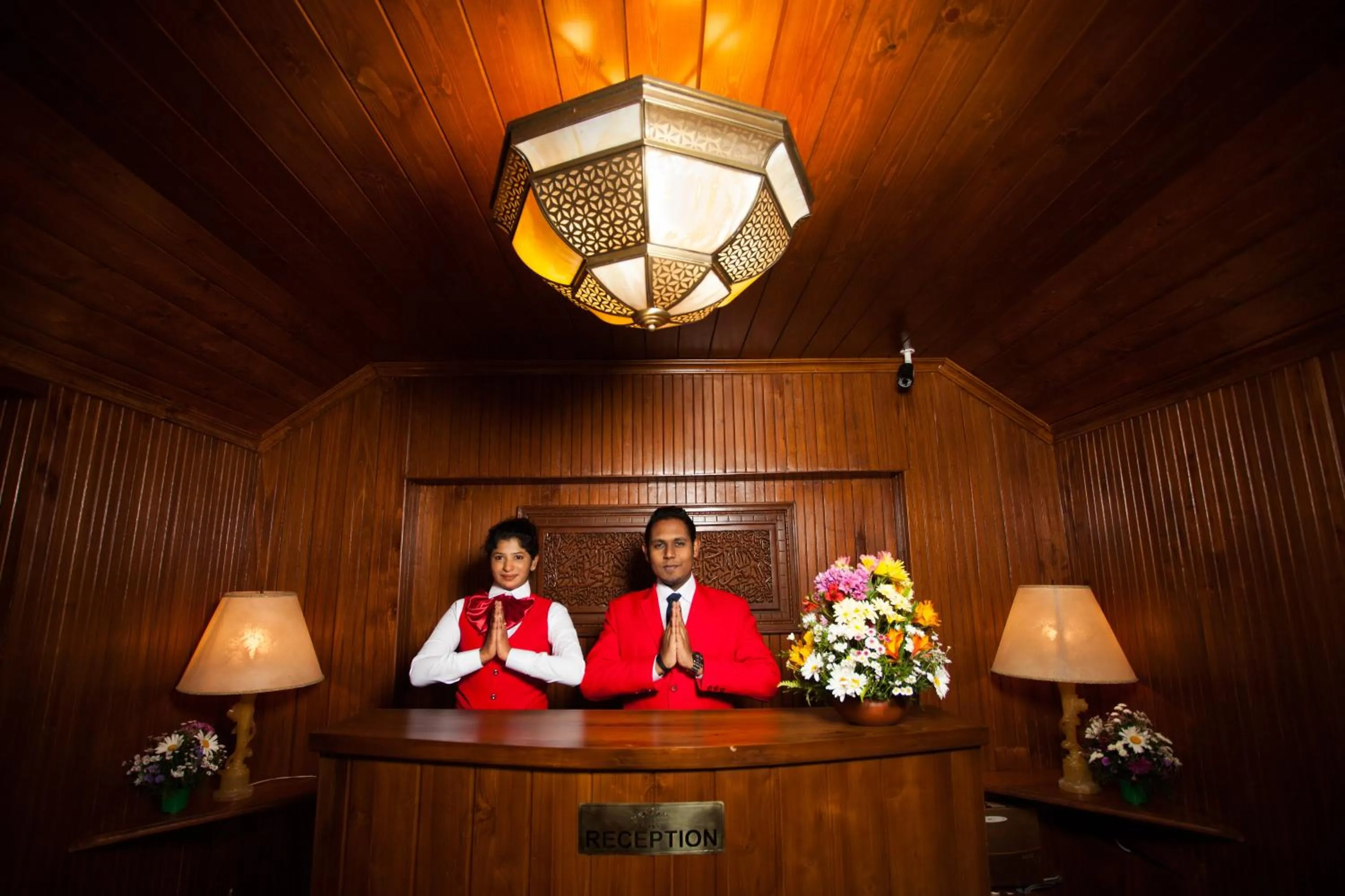 Staff in La Grande Villa