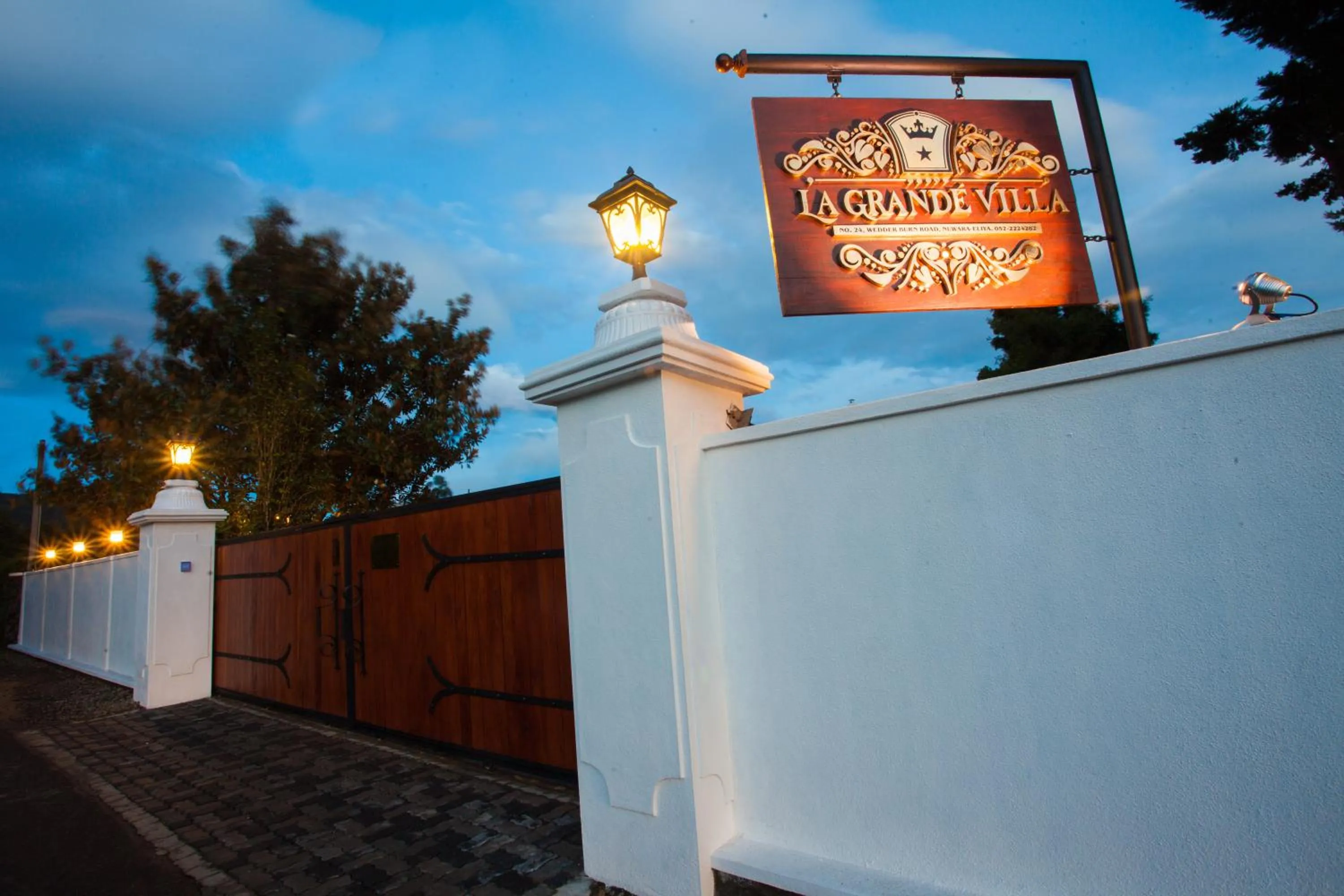 Property logo or sign in La Grande Villa