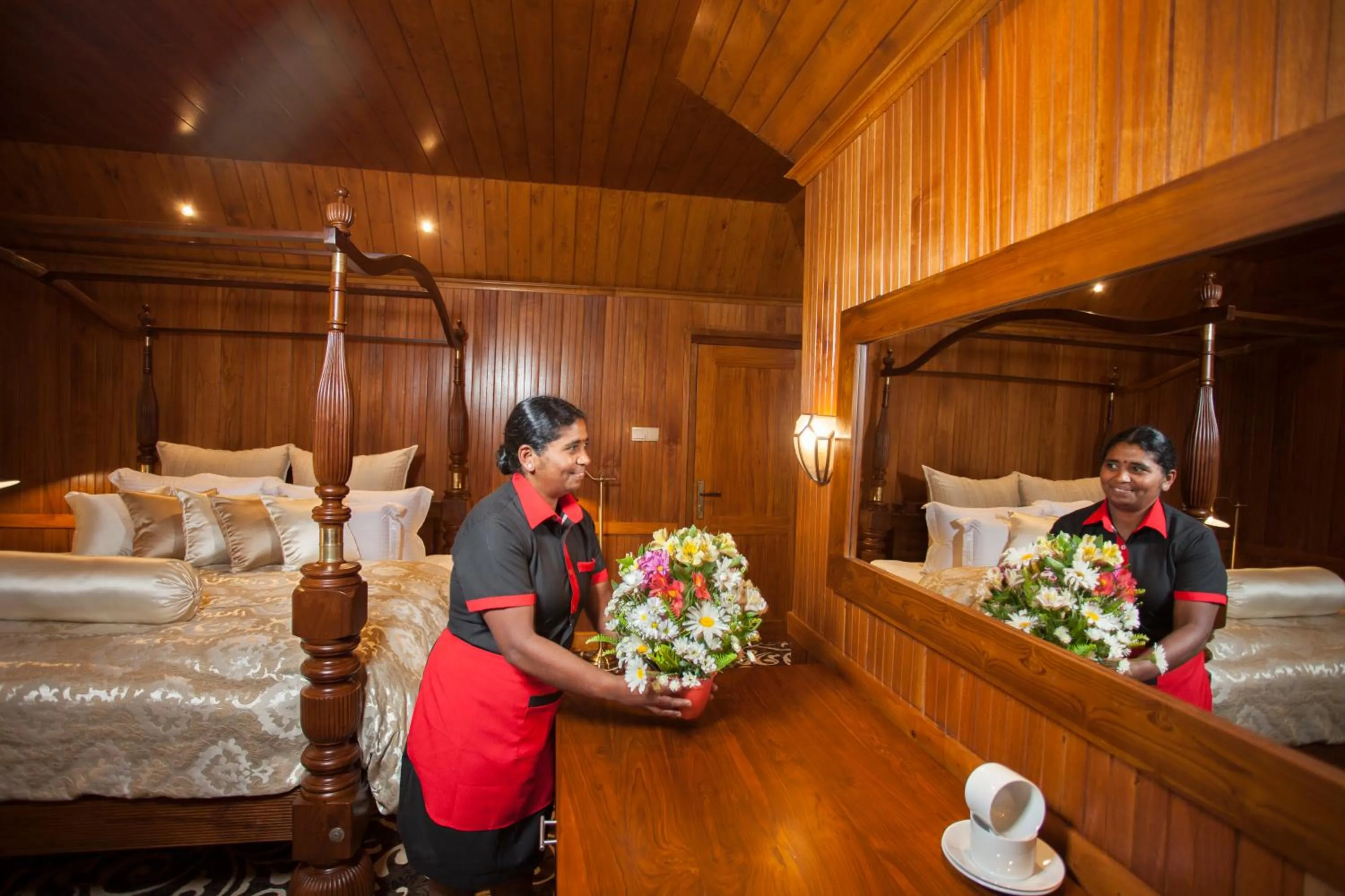 Bedroom in La Grande Villa