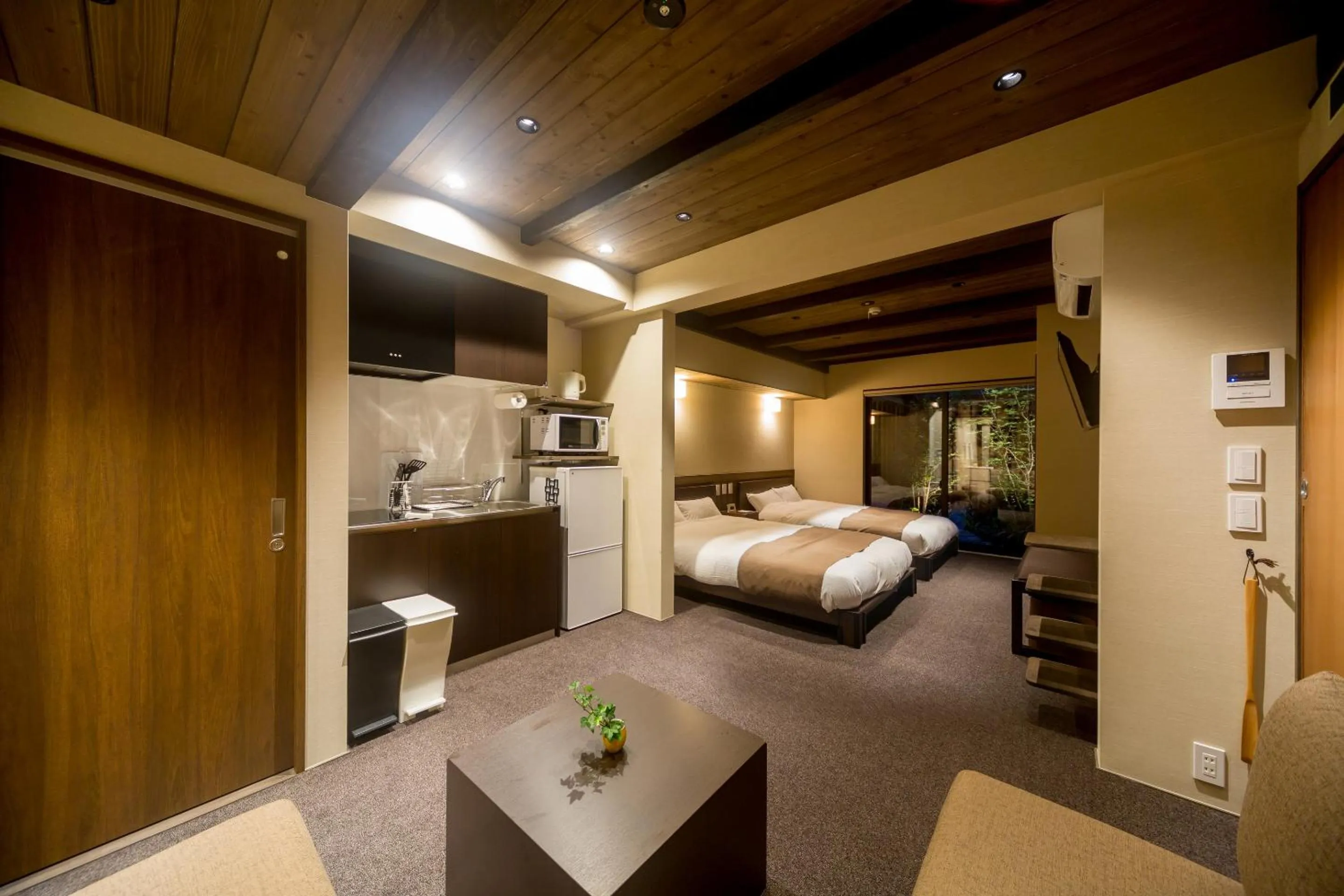 Bed in RESI STAY NISHIKI