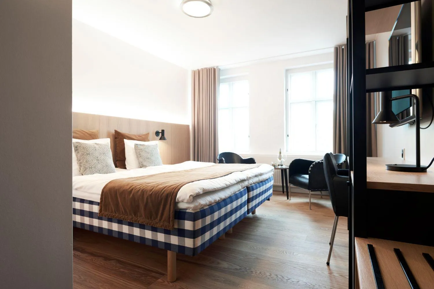 Bed in Hotel Oasia Aarhus City