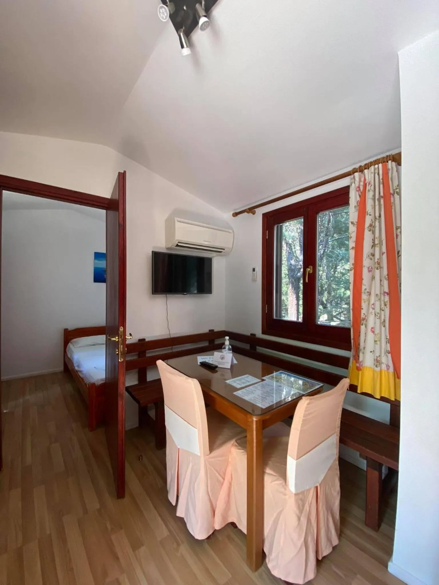 Seating area in Bungalow - Camping Apollon