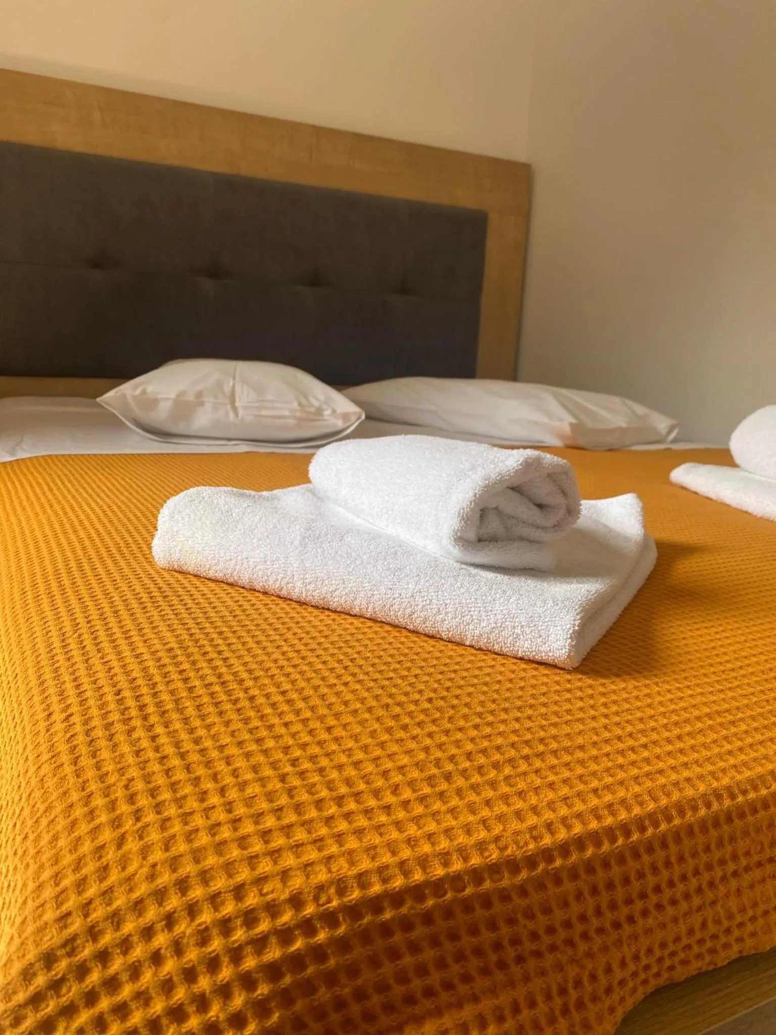 Bedroom in Bungalow - Camping Apollon