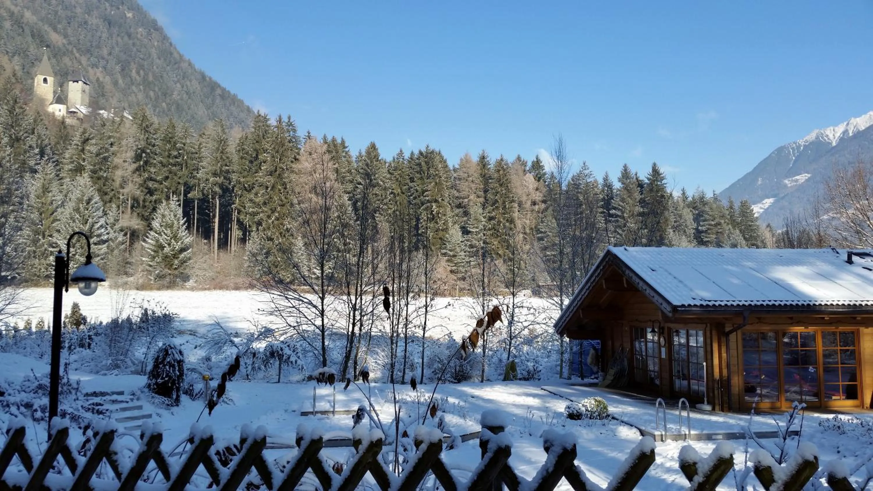 Garden in Hotel Burgfrieden